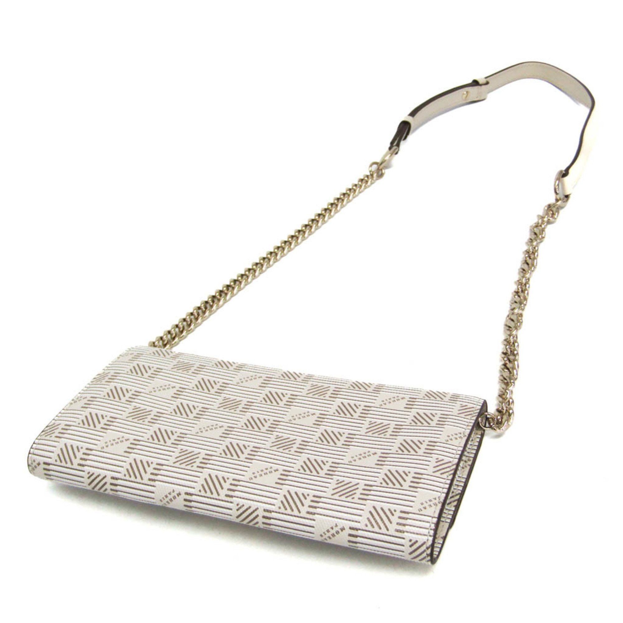 Other Moreau GIGI PHONE CLUTCH Women's Leather Clutch Bag,Shoulder Bag Light Beige Size ONE SIZE - 2 Thumbnail