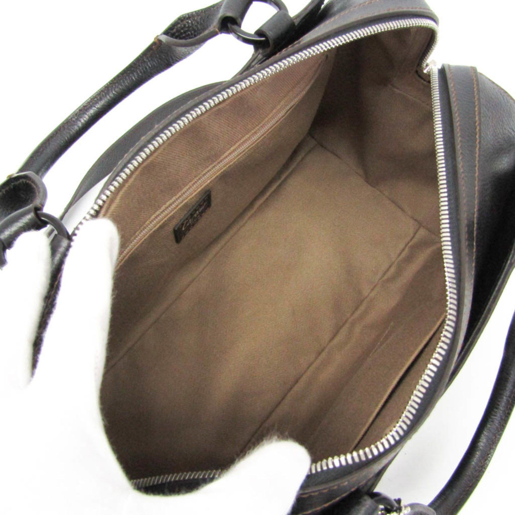 Cartier Cartier Marcello Small Boston Bag Women's Leather Boston Bag,Shoulder Bag Black Size ONE SIZE - 4 Thumbnail