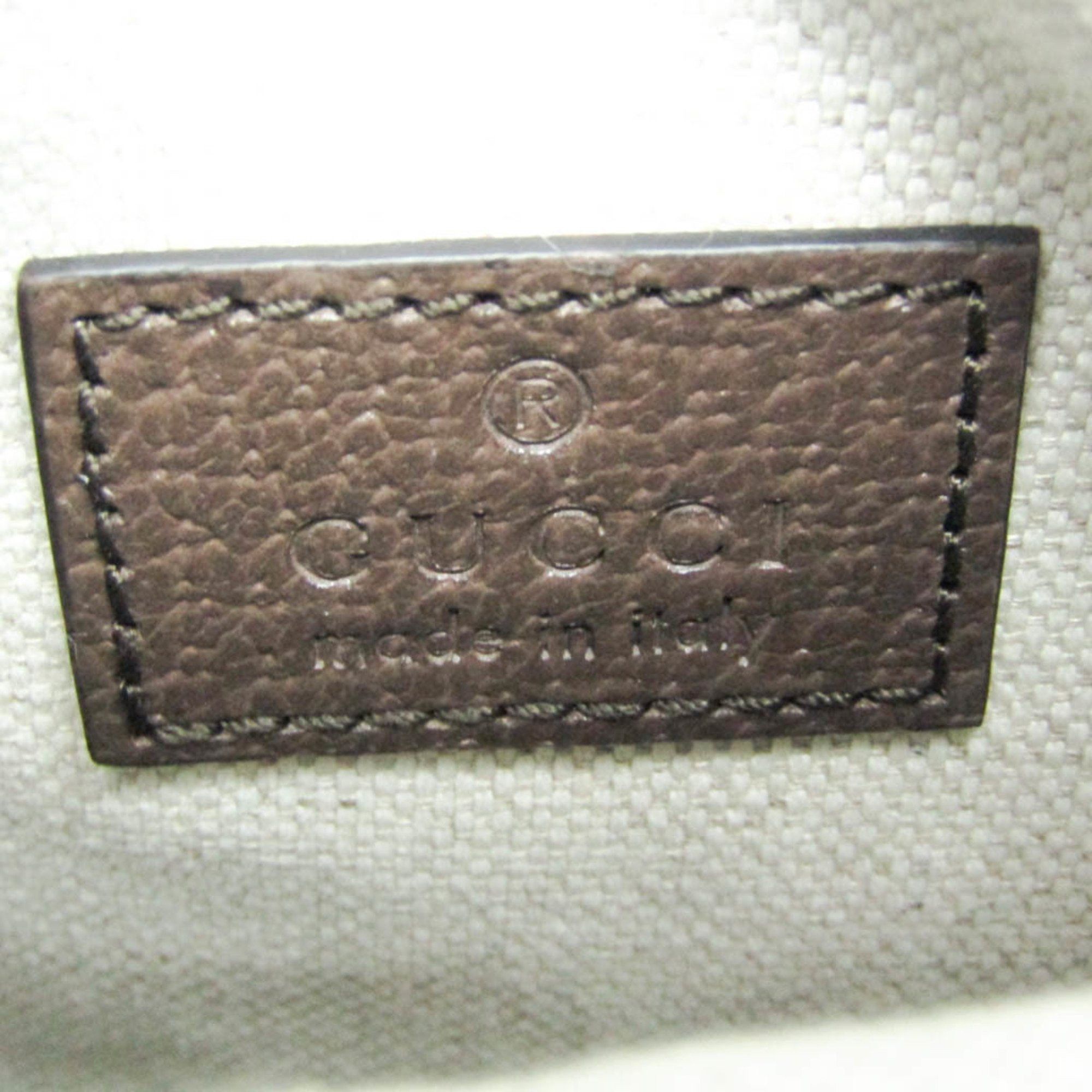 Gucci Gucci Mini Pouch 718512 Women's PVC,Leather Handbag,Shoulder Bag Beige Size ONE SIZE - 11 Thumbnail
