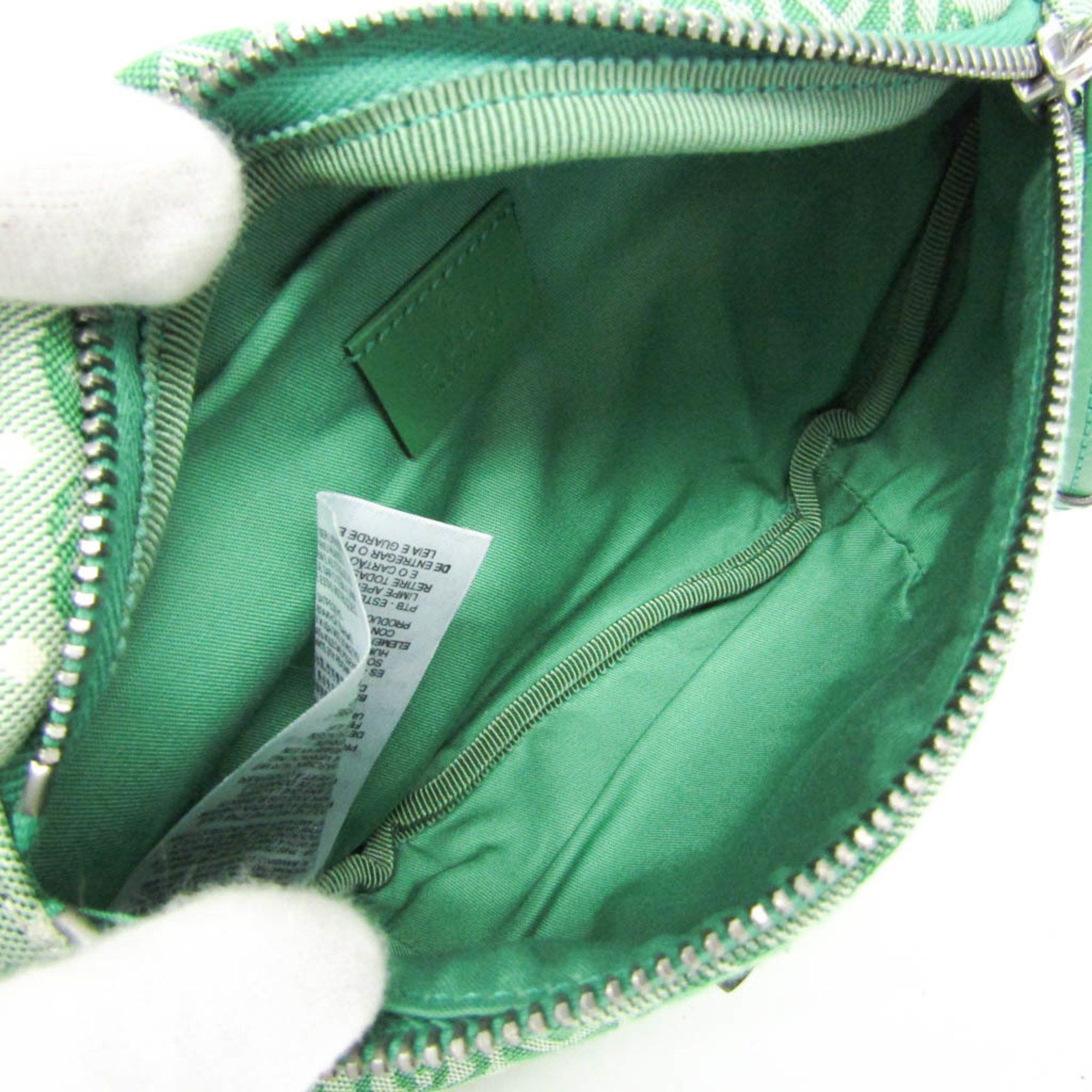 Gucci Gucci Interlocking G Childrens Belt Bag 502095 Boys,Girls Canvas Fanny Pack Green Size ONE SIZE - 4 Thumbnail