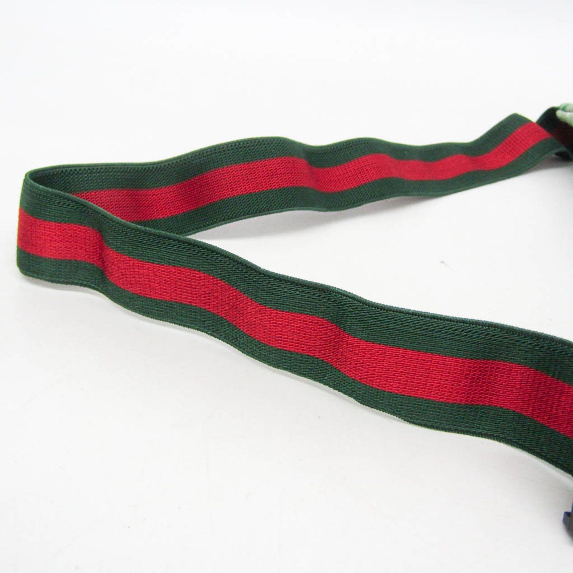 Gucci Gucci Interlocking G Childrens Belt Bag 502095 Boys,Girls Canvas Fanny Pack Green Size ONE SIZE - 10 Thumbnail