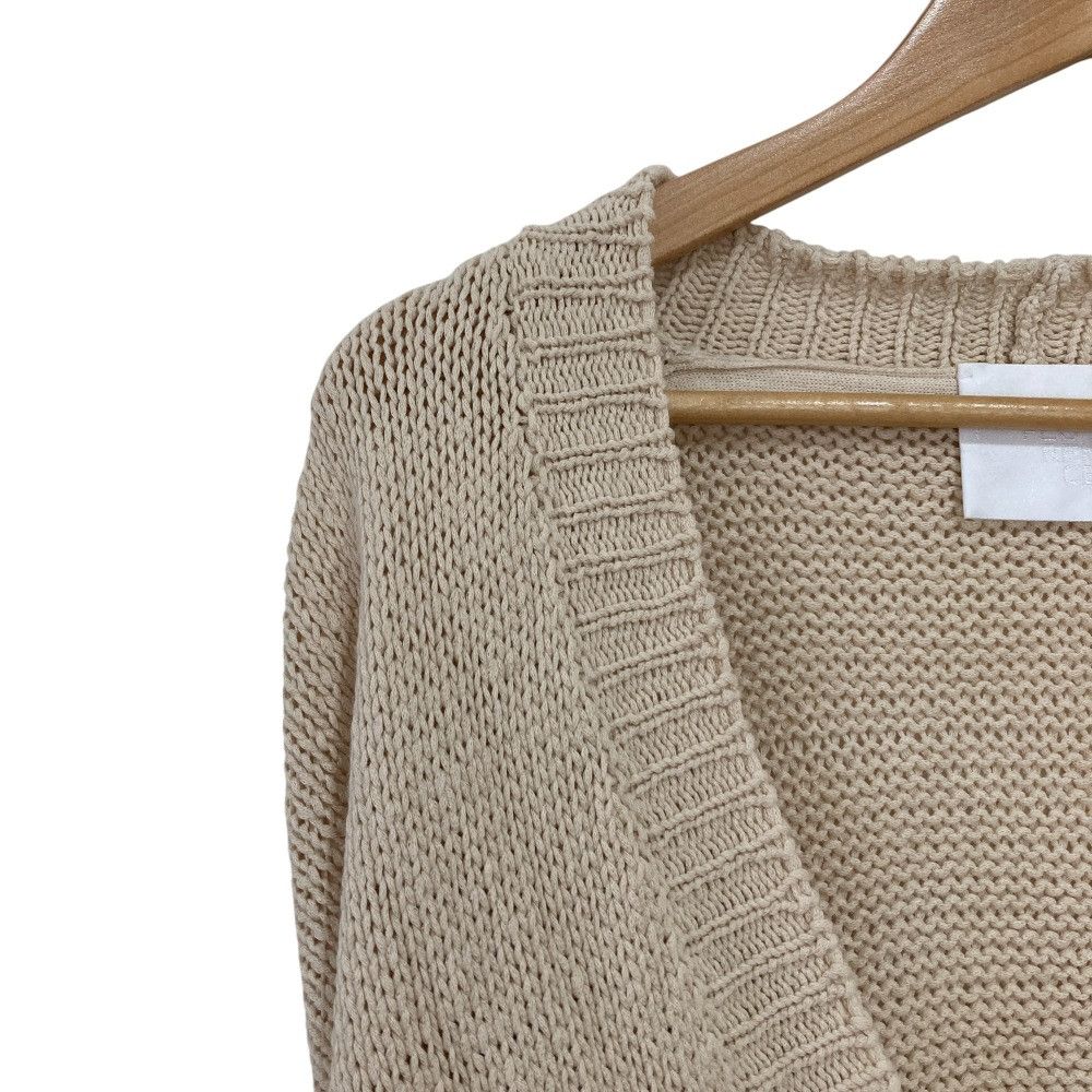 Other Other Twins Florence V-neck Cotton Linen Knit Cardigan Cotton Tops DUTY FREE for USA Size ONE SIZE - 3 Thumbnail