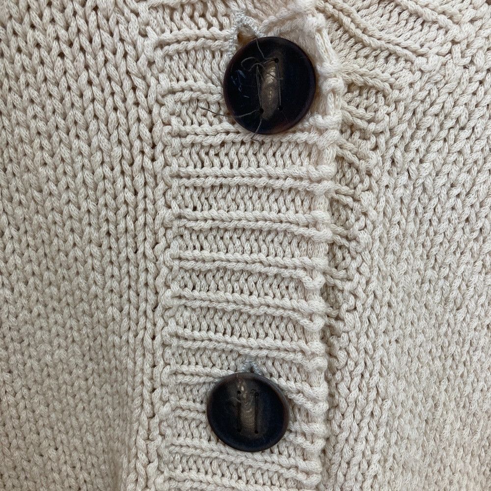 Other Other Twins Florence V-neck Cotton Linen Knit Cardigan Cotton Tops DUTY FREE for USA Size ONE SIZE - 4 Thumbnail