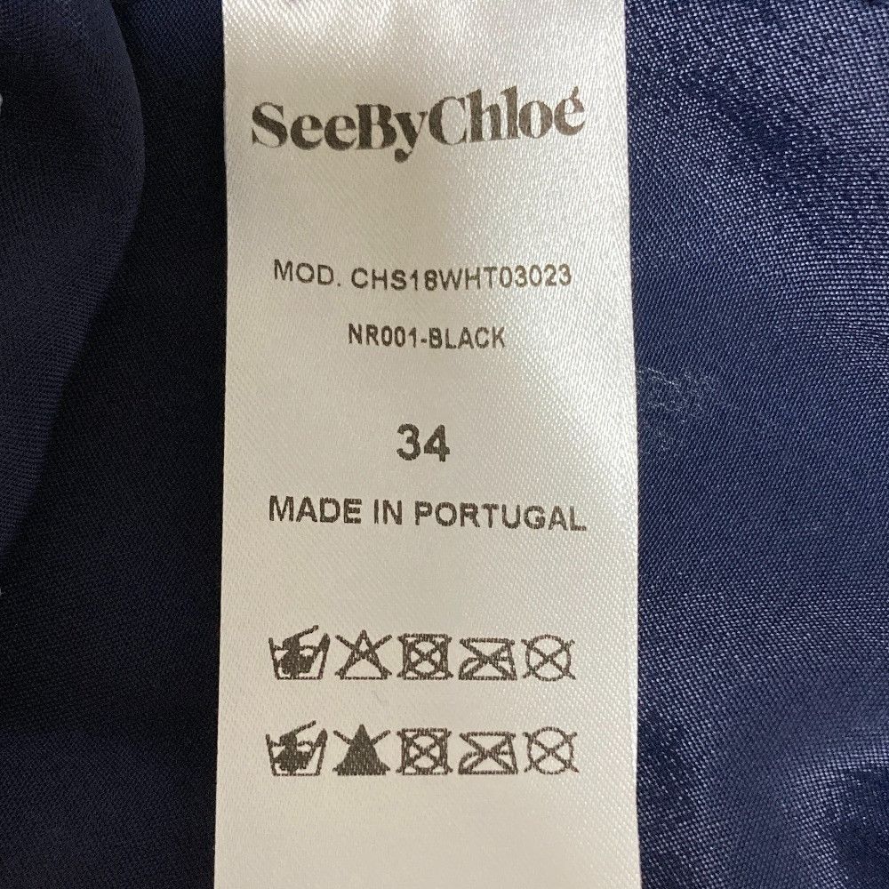 Chloe Chloe See By Chloe See By Chloe Lace Pleated 2way Blouse Others Tops DUTY FREE for USA Size ONE SIZE - 9 Thumbnail