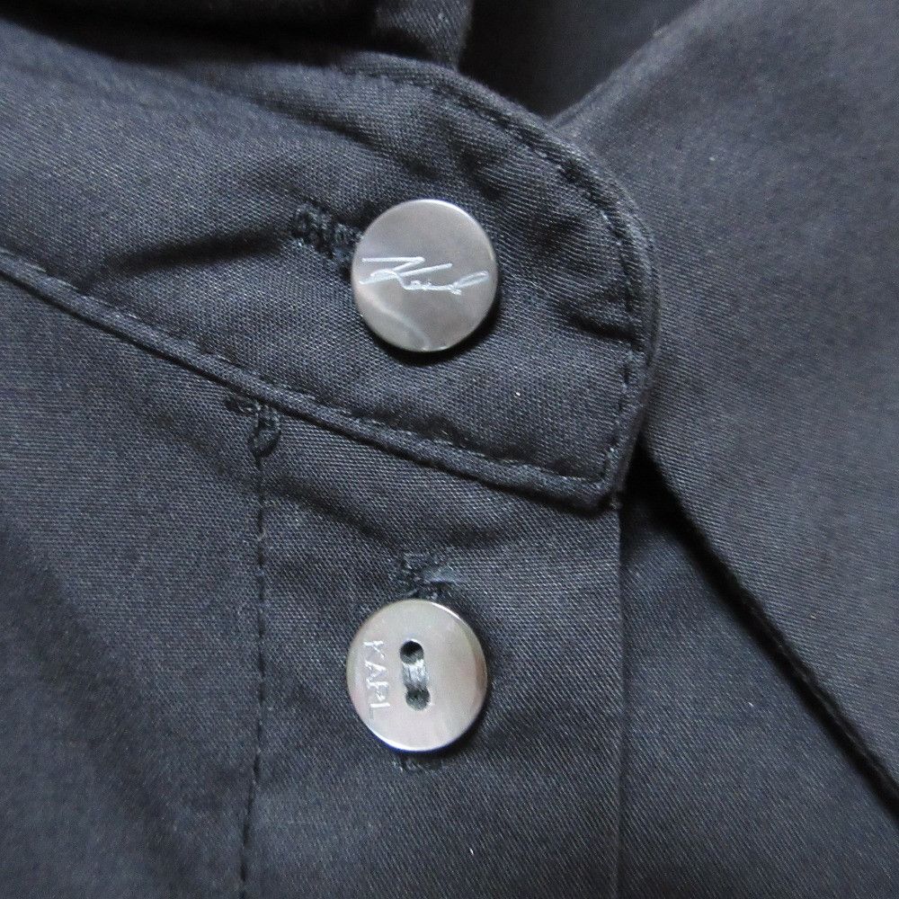 Other Other Karl Lagerfeld Embroidery Cotton Shirt Cotton Dress Shirt DUTY FREE for USA Size ONE SIZE - 4 Thumbnail