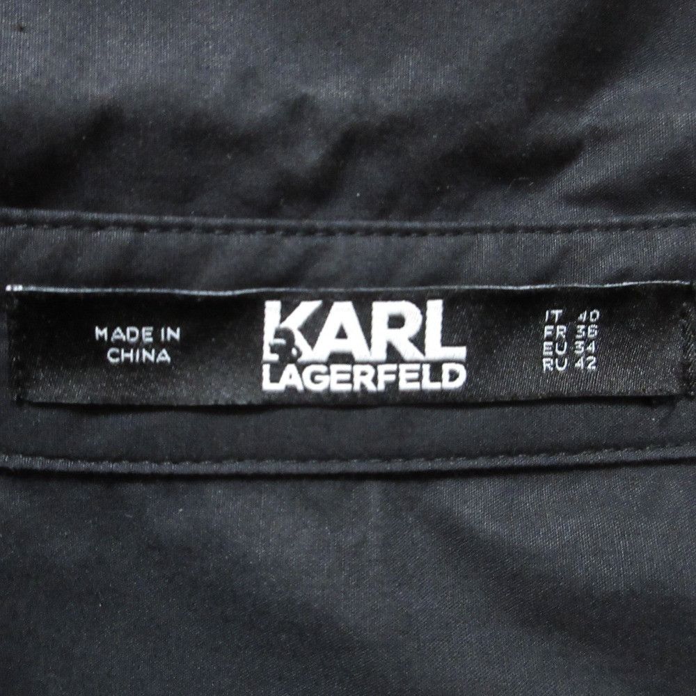 Other Other Karl Lagerfeld Embroidery Cotton Shirt Cotton Dress Shirt DUTY FREE for USA Size ONE SIZE - 9 Thumbnail