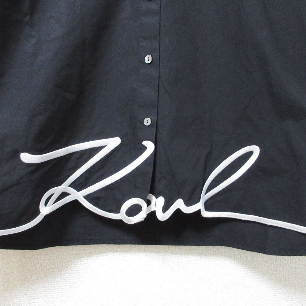 Other Other Karl Lagerfeld Embroidery Cotton Shirt Cotton Dress Shirt DUTY FREE for USA Size ONE SIZE - 7 Thumbnail