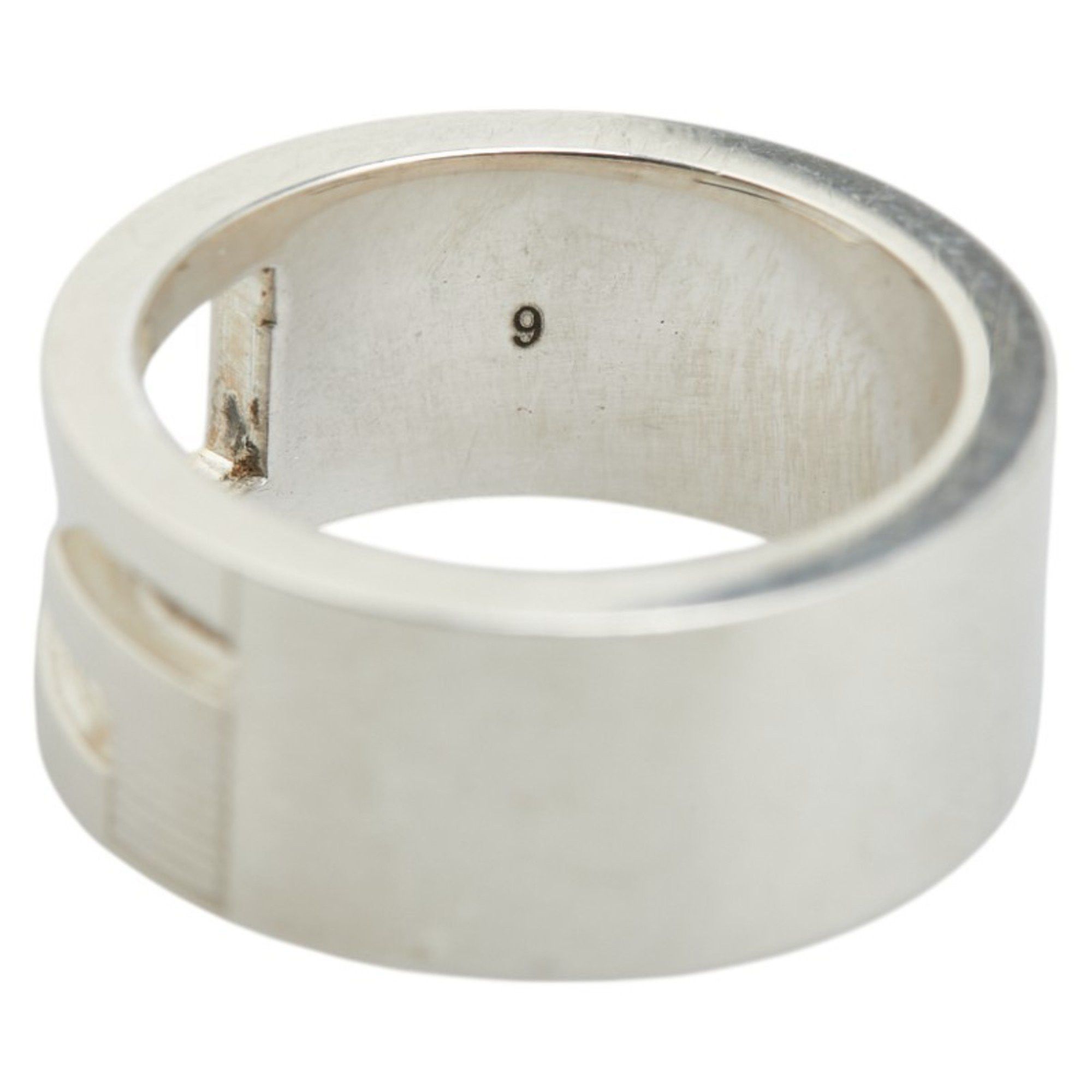 Gucci Gucci Branded G Ring #9 SV925 Silver Women's GUCCI Size ONE SIZE - 7 Thumbnail