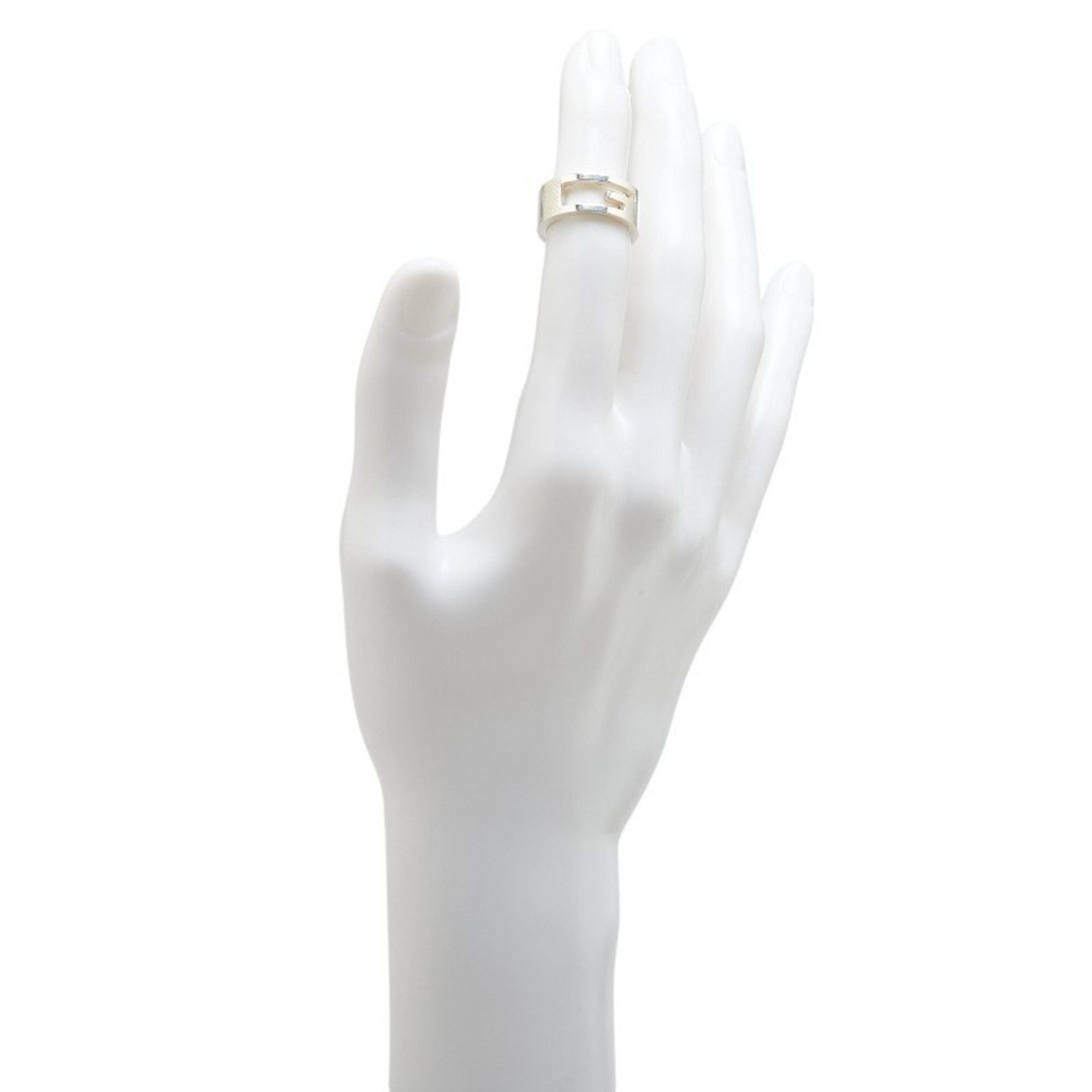Gucci Gucci Branded G Ring #9 SV925 Silver Women's GUCCI Size ONE SIZE - 8 Thumbnail
