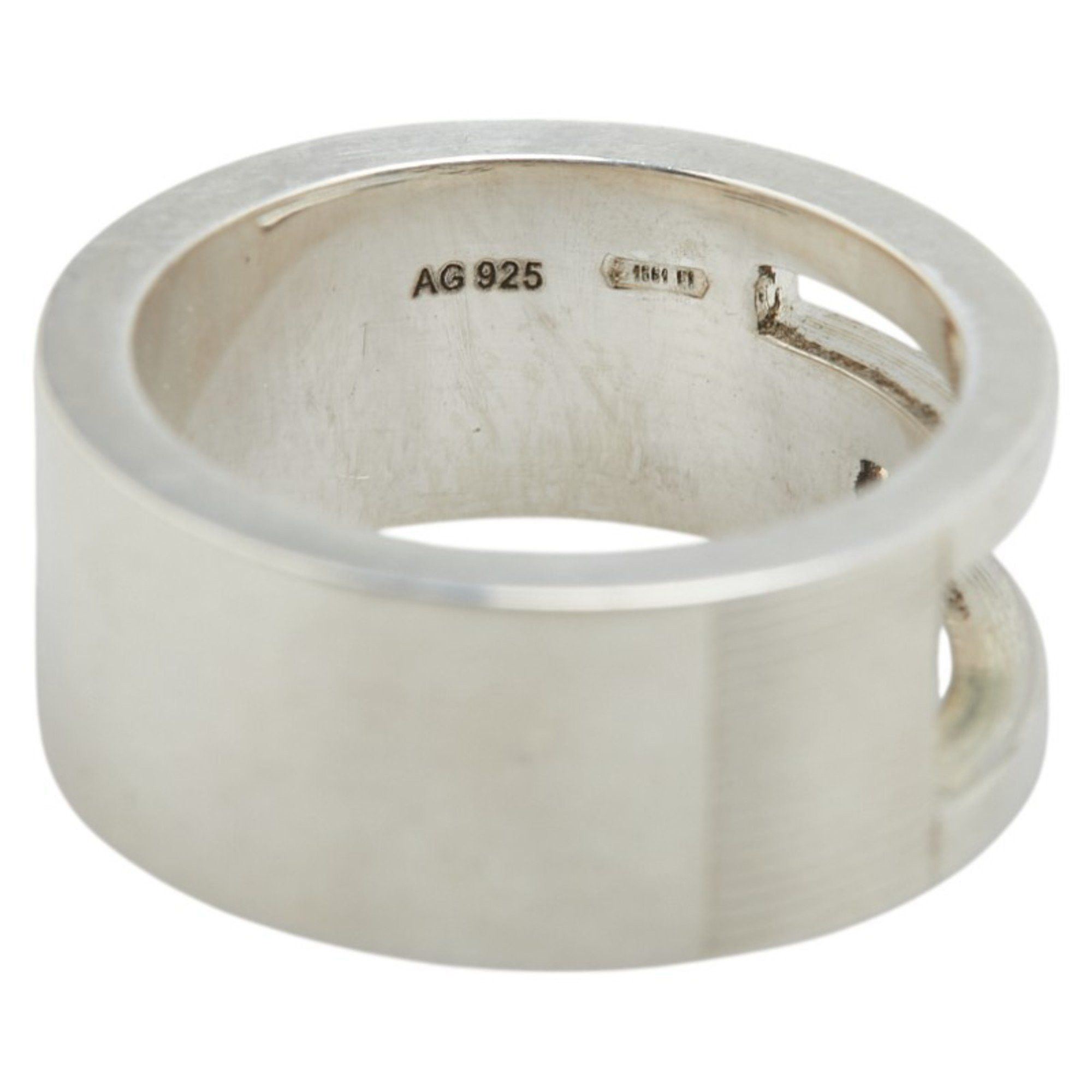 Gucci Gucci Branded G Ring #9 SV925 Silver Women's GUCCI Size ONE SIZE - 6 Thumbnail