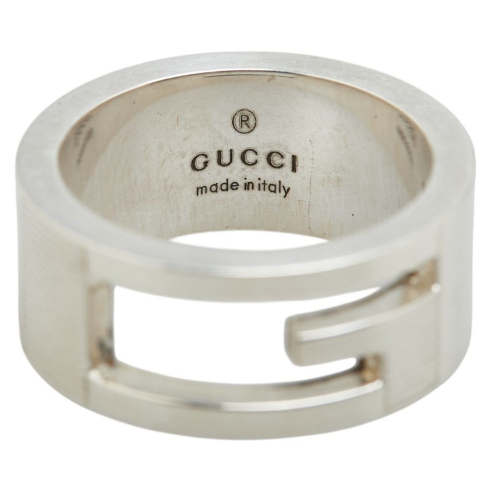 Gucci Gucci Branded G Ring #9 SV925 Silver Women's GUCCI Size ONE SIZE - 5 Thumbnail