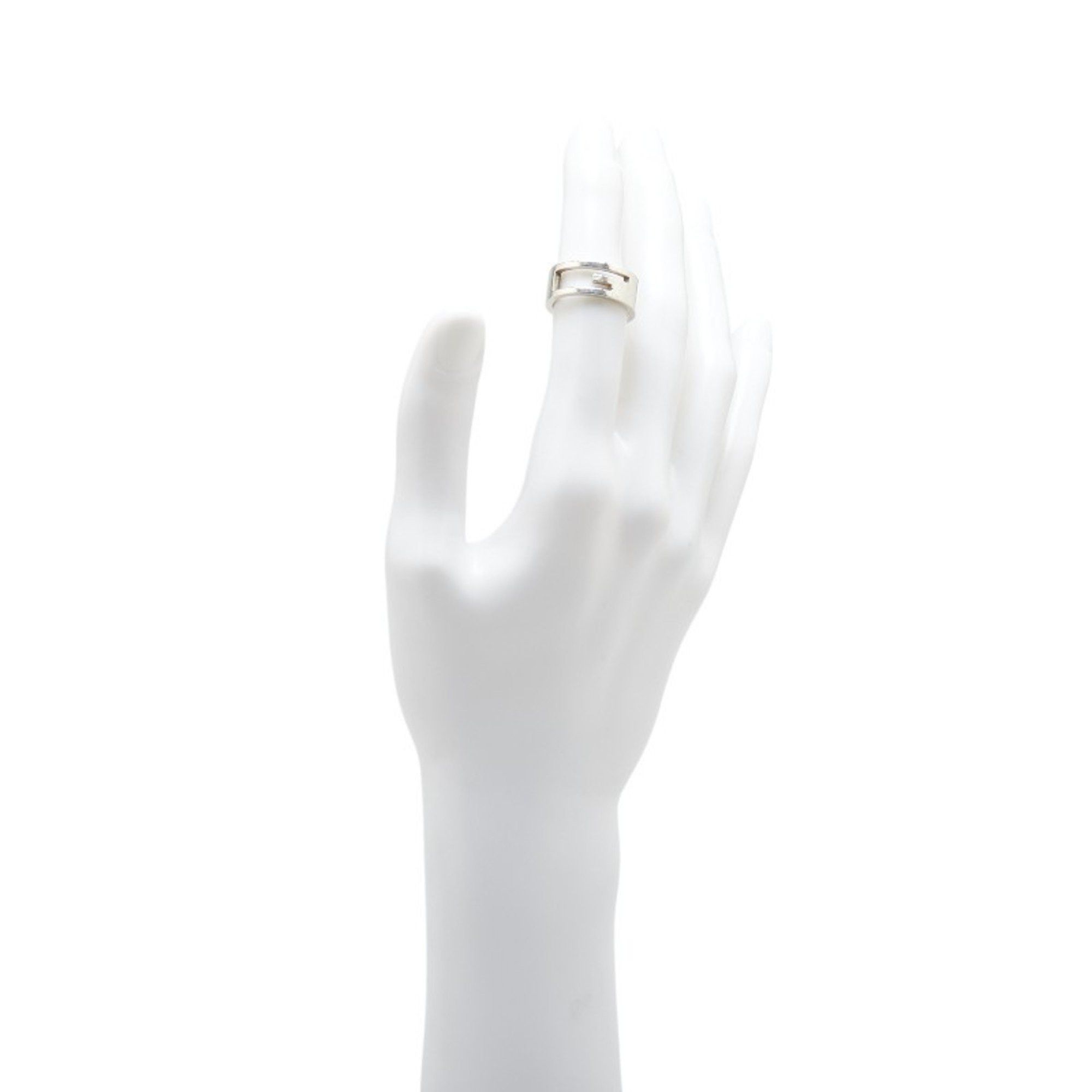 Gucci Gucci Branded G Ring, SV925 Silver, Women's, GUCCI Size ONE SIZE - 7 Thumbnail