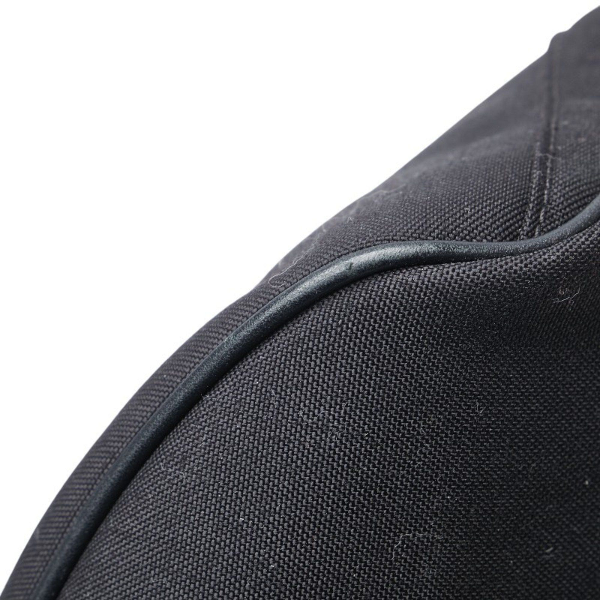 Valentino Valentino V Logo Body Bag/Belt Bag in Black Canvas and Leather for Women. Size ONE SIZE - 7 Thumbnail