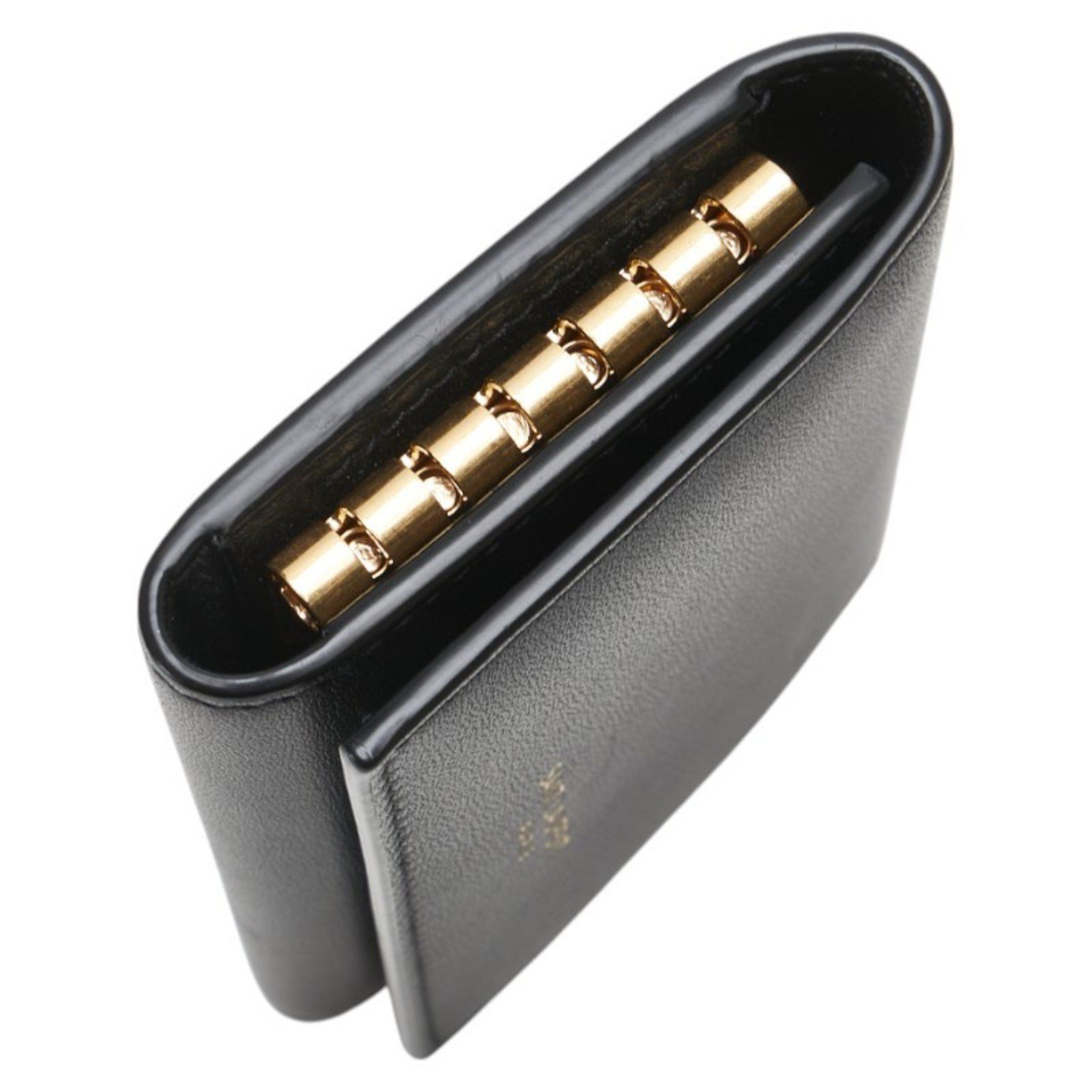 Saint Laurent Paris Saint Laurent 6-ring key case 360432 Black leather Women's SAINT LAURENT Size ONE SIZE - 5 Thumbnail