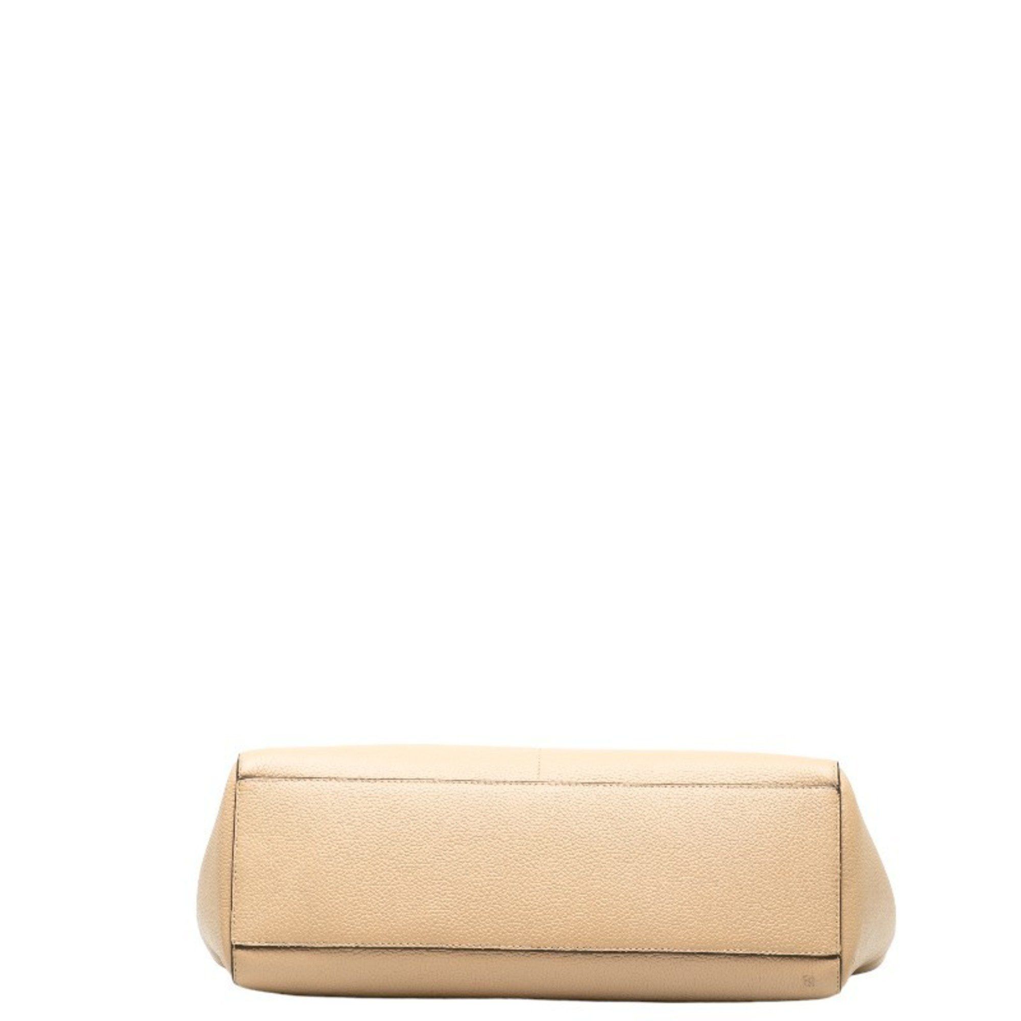 Michael Kors Michael Kors Jet Set Travel logo shoulder bag tote in beige leather for women. Size ONE SIZE - 4 Thumbnail