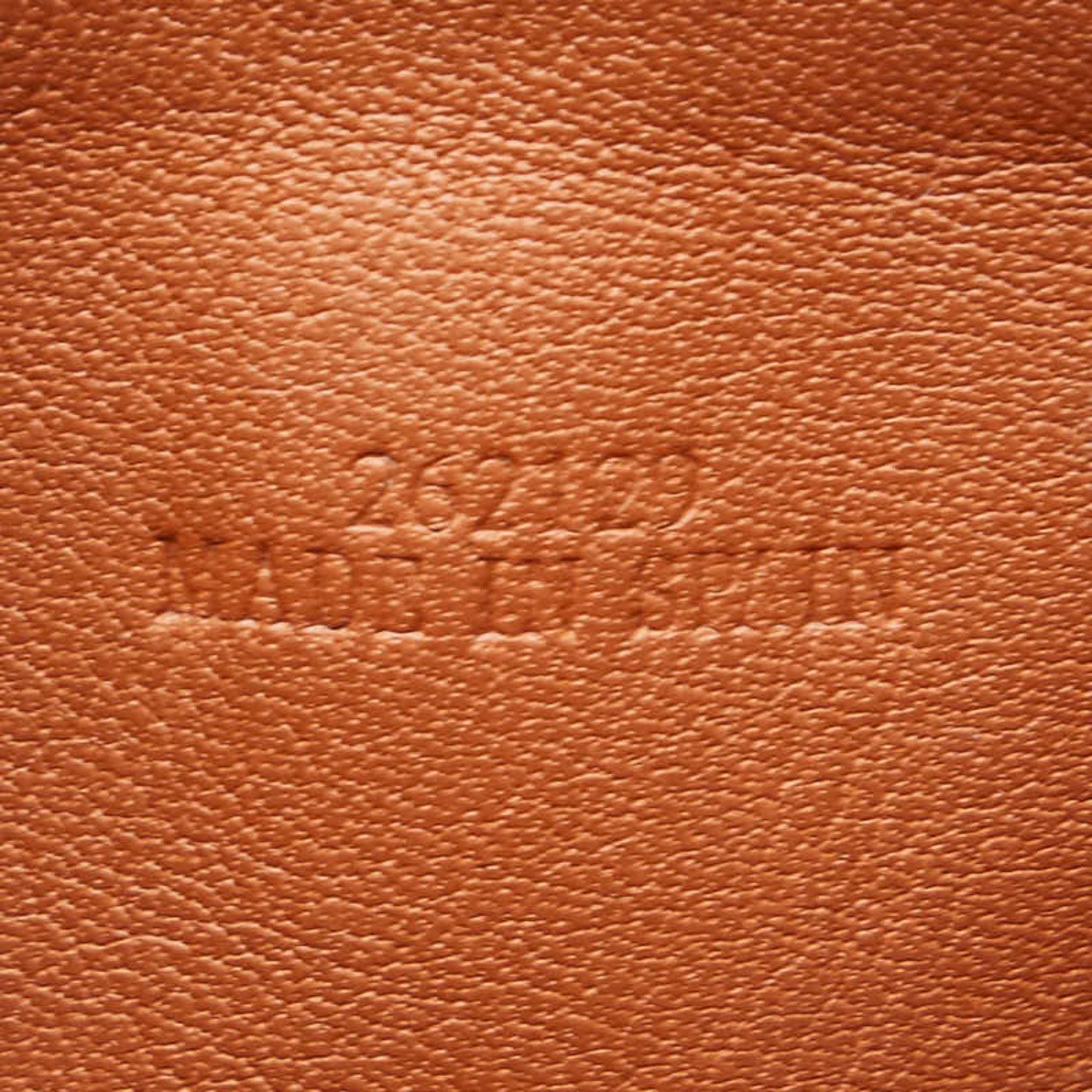 Loewe LOEWE Anagram Wallet/Coin Case Beige Leather Women's Size ONE SIZE - 11 Thumbnail