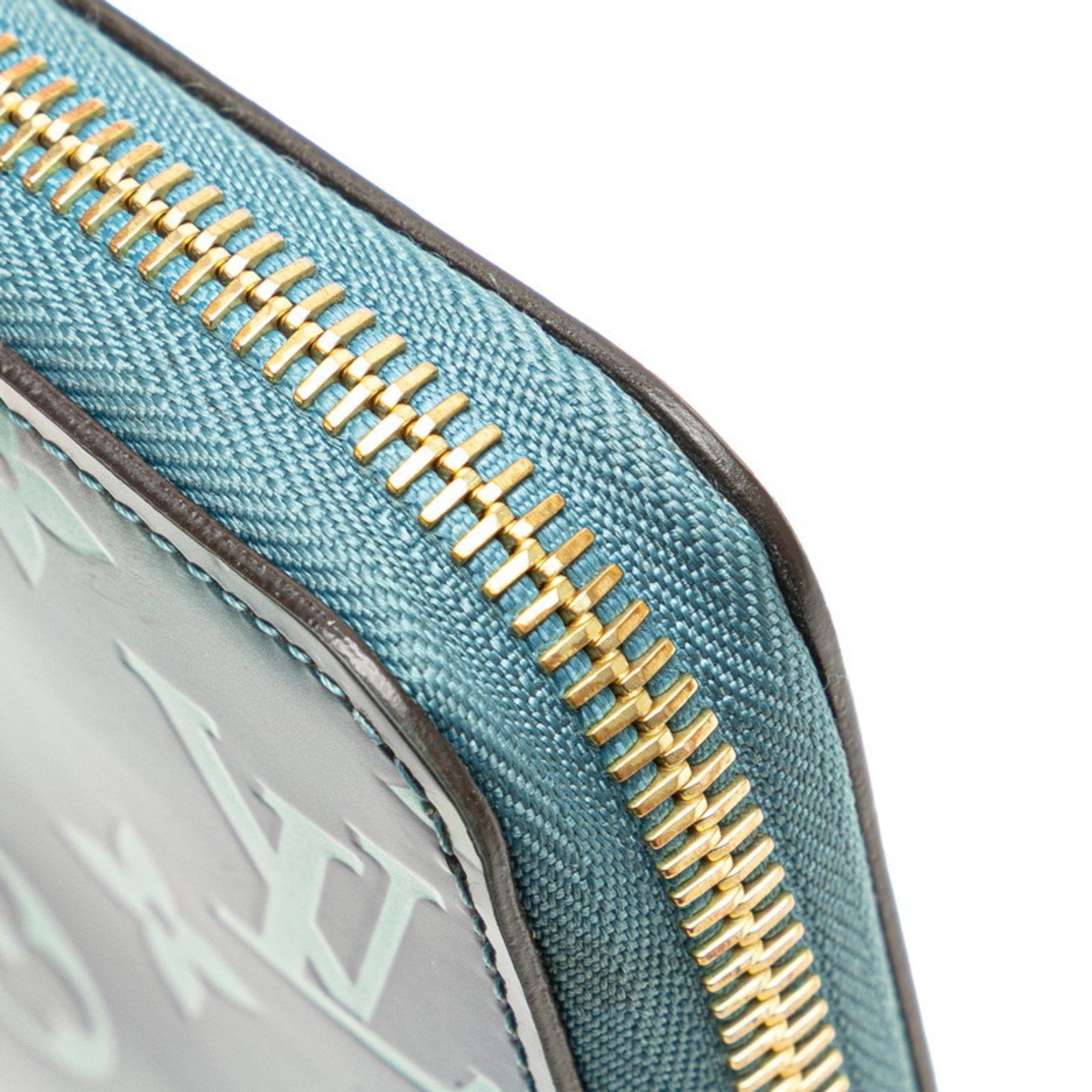 Louis Vuitton Louis Vuitton Monogram Vernis 2020 Valentine's Day Limited Edition Zippy Wallet, Round Zipper Long Wallet M90520, Blue, Pink, Multicolor Patent Leather, Women's LOUIS VUITTON Size ONE SIZE - 4 Thumbnail