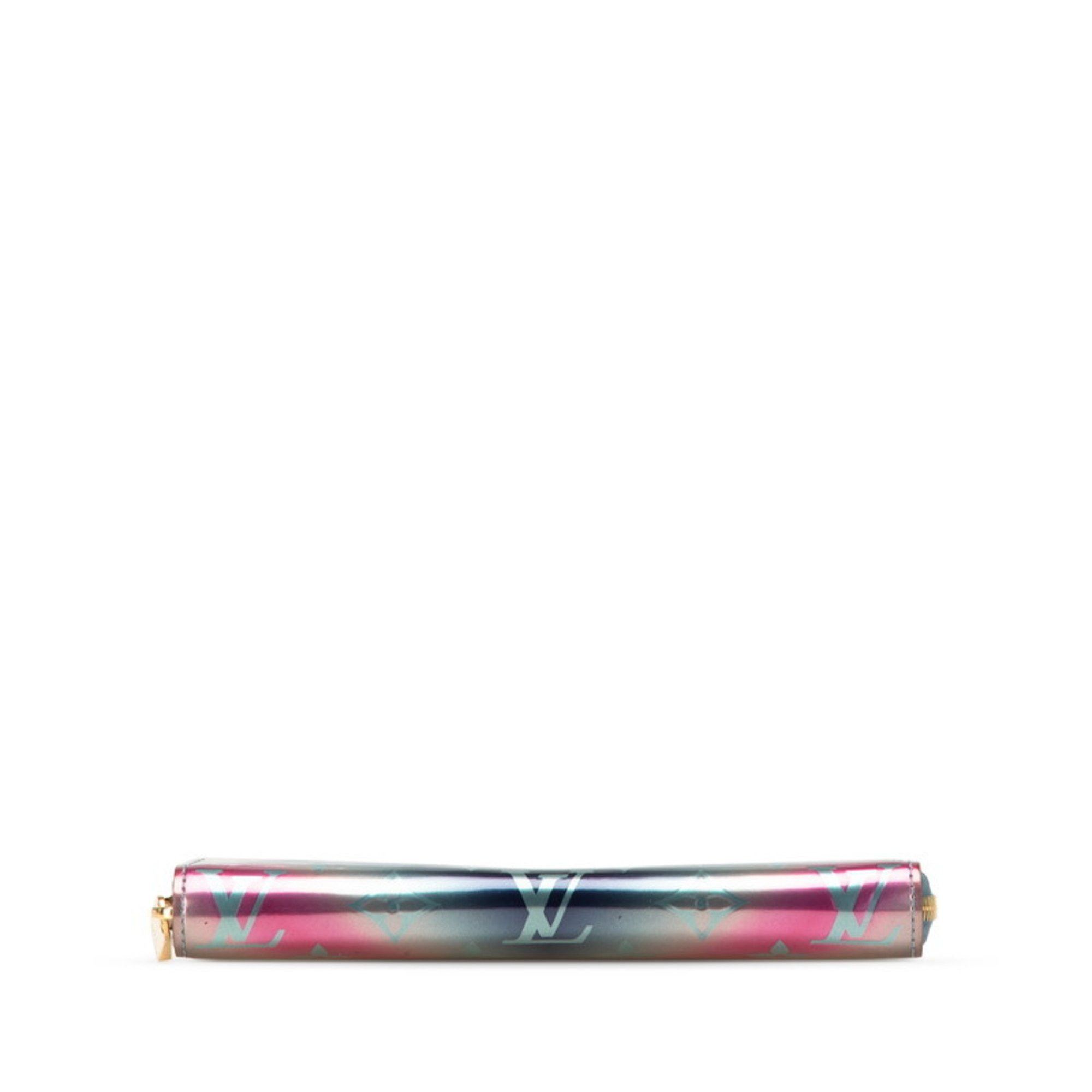 Louis Vuitton Louis Vuitton Monogram Vernis 2020 Valentine's Day Limited Edition Zippy Wallet, Round Zipper Long Wallet M90520, Blue, Pink, Multicolor Patent Leather, Women's LOUIS VUITTON Size ONE SIZE - 3 Thumbnail