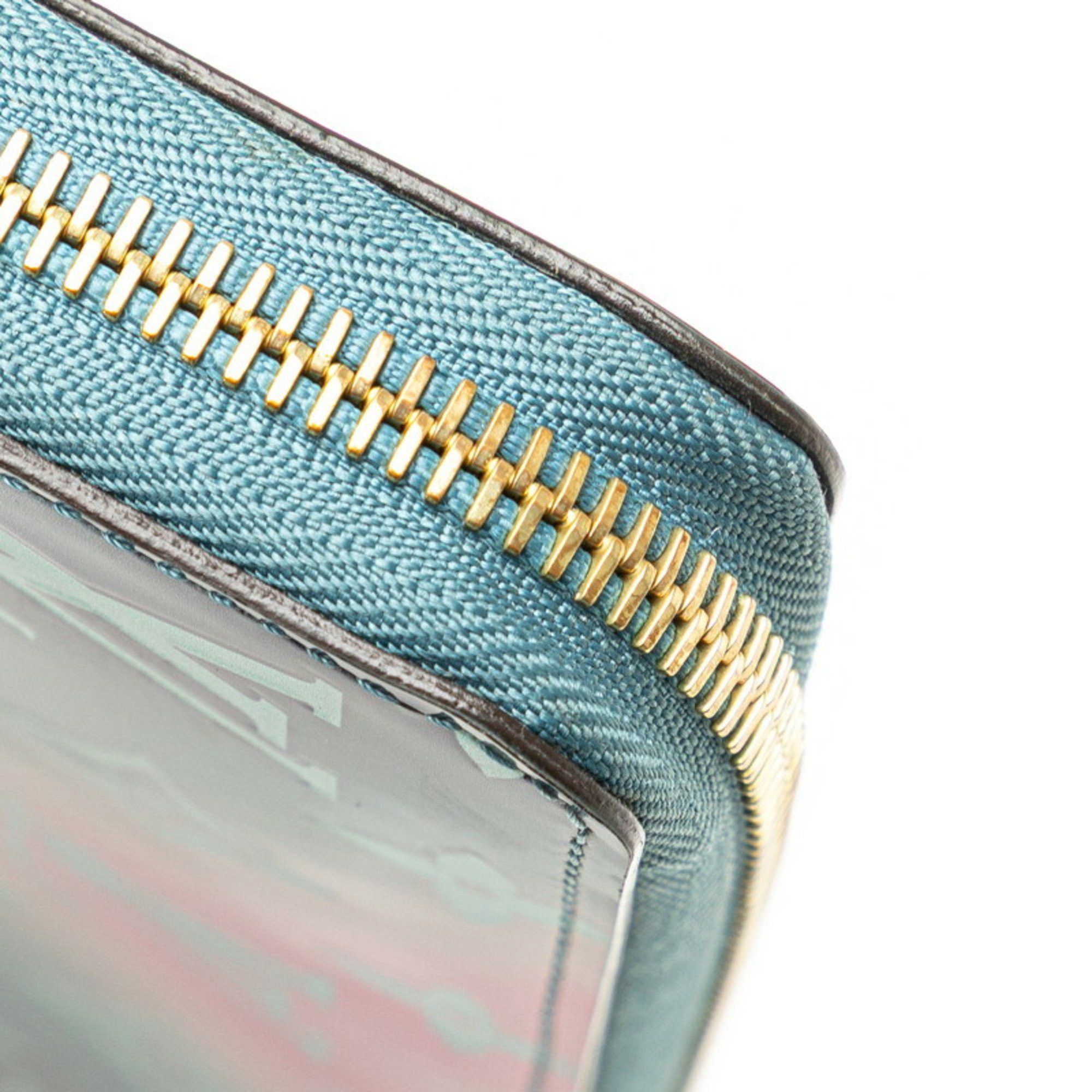Louis Vuitton Louis Vuitton Monogram Vernis 2020 Valentine's Day Limited Edition Zippy Wallet, Round Zipper Long Wallet M90520, Blue, Pink, Multicolor Patent Leather, Women's LOUIS VUITTON Size ONE SIZE - 6 Thumbnail