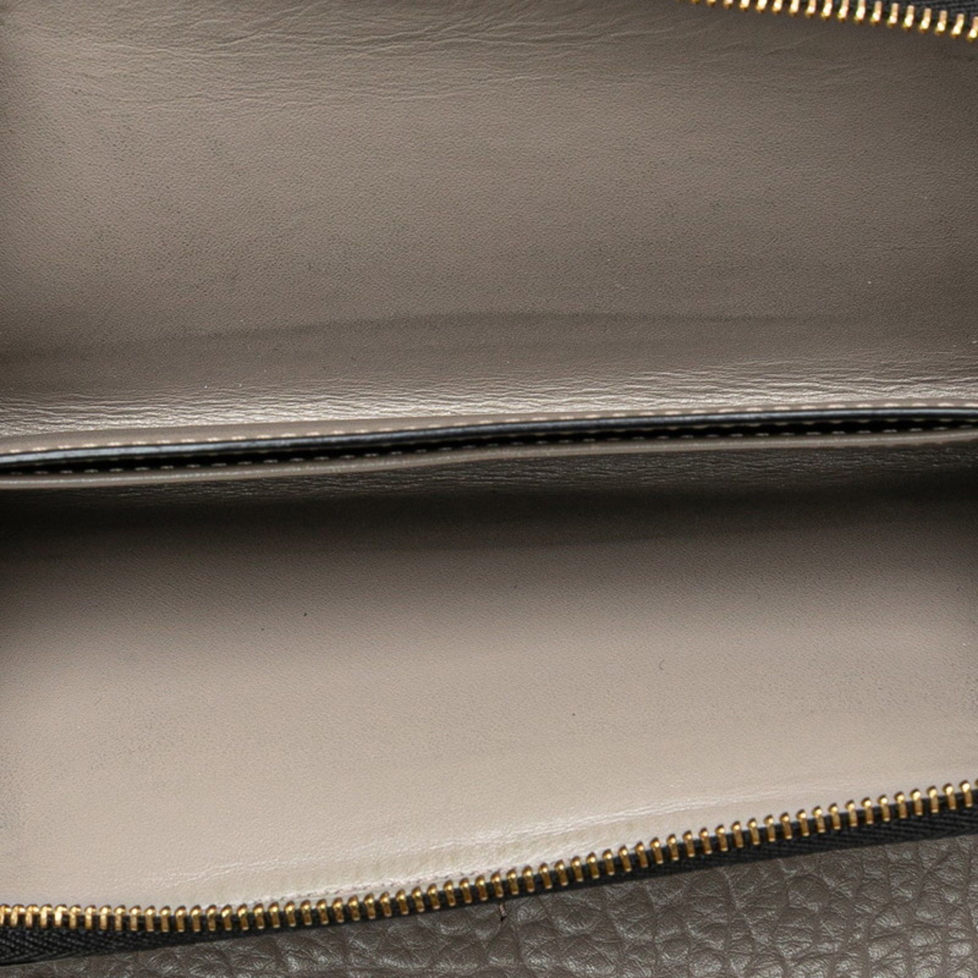 Burberry Burberry long wallet, gray leather, women's. Size ONE SIZE - 7 Thumbnail