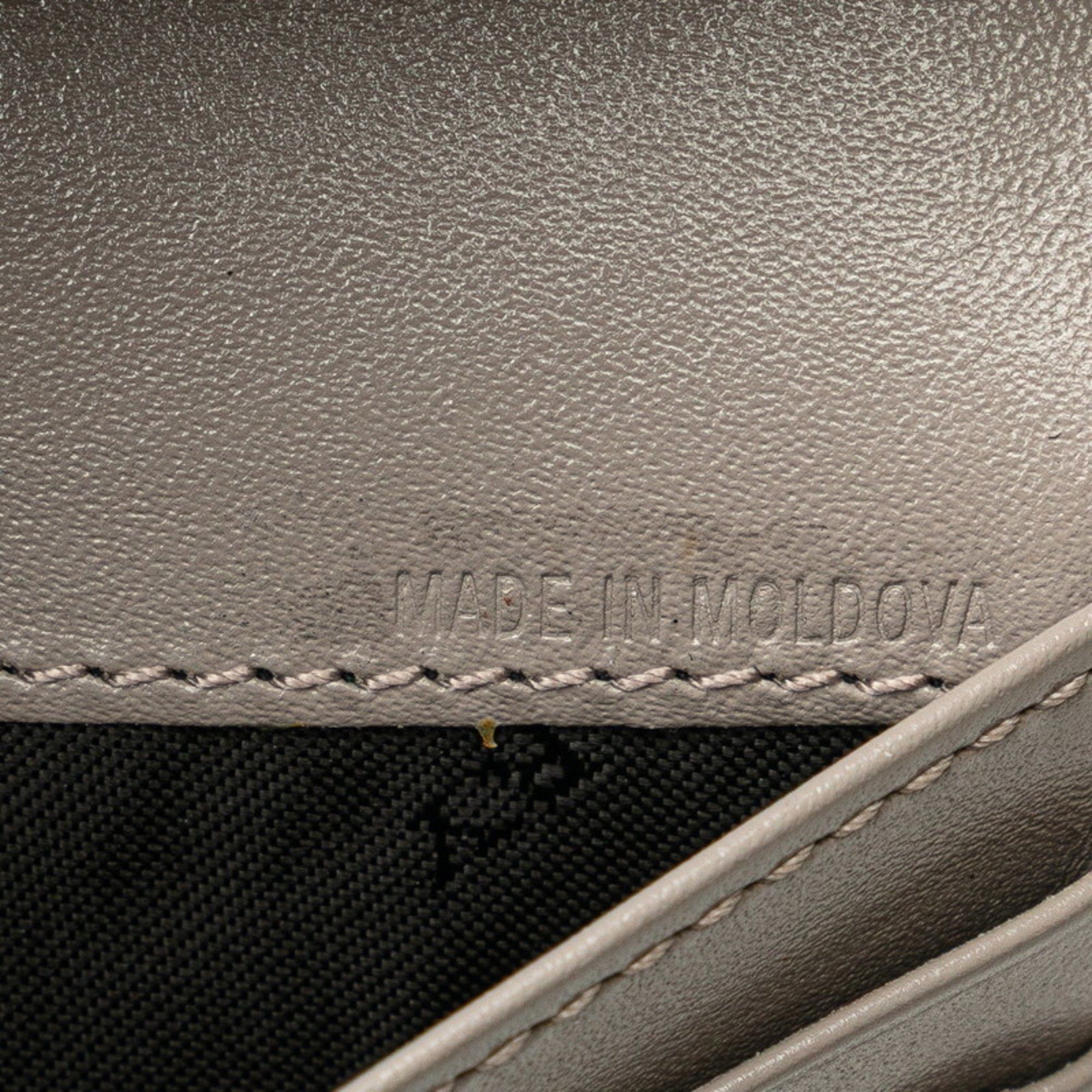 Burberry Burberry long wallet, gray leather, women's. Size ONE SIZE - 10 Thumbnail