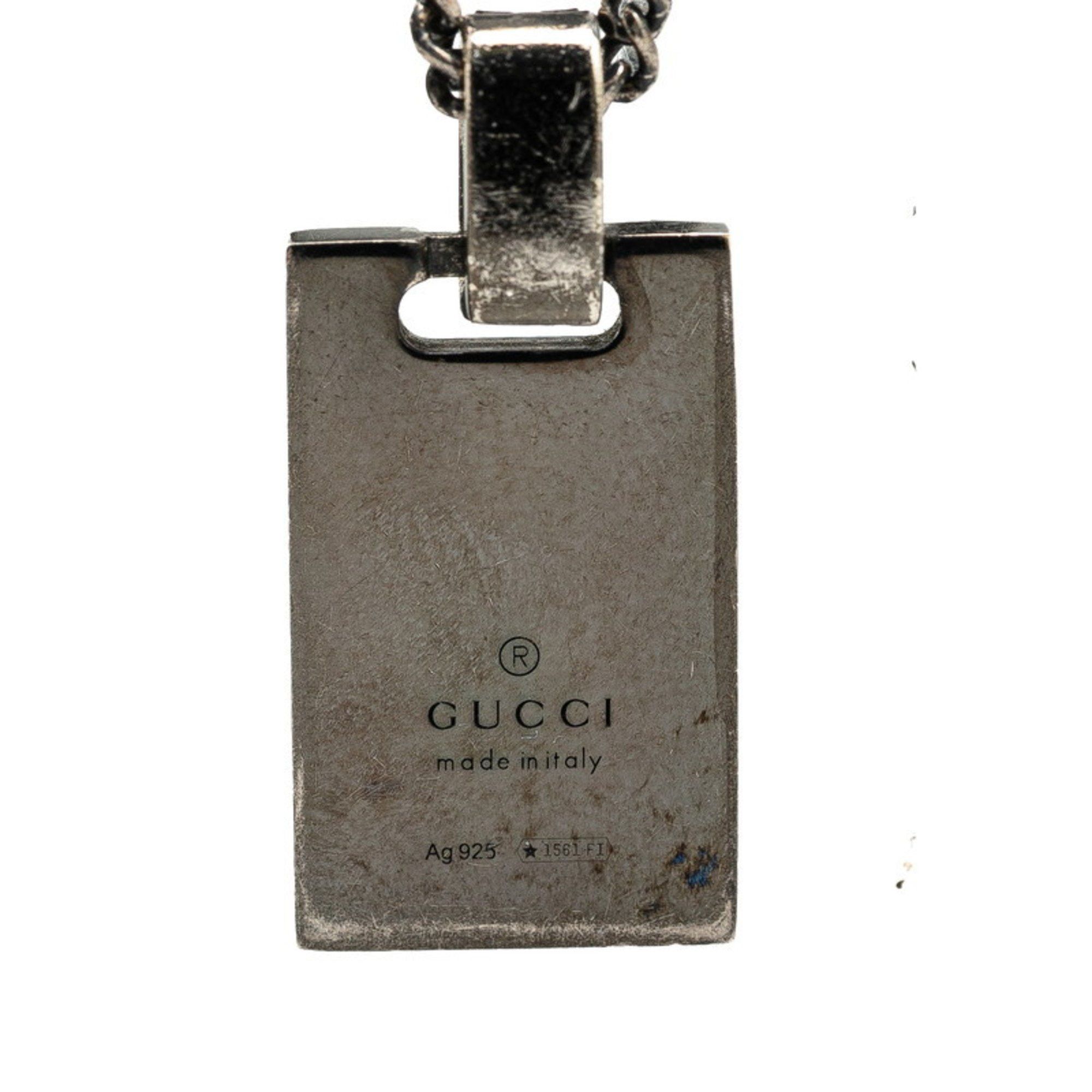 Gucci Gucci pendant necklace in SV925 silver for women. Size ONE SIZE - 2 Thumbnail