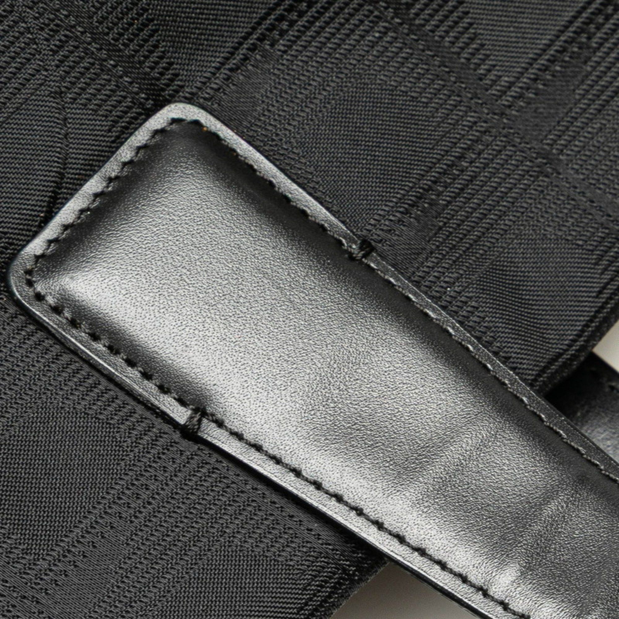Chanel Chanel New Travel Line MM Coco Mark Tote Bag Shoulder Black Nylon Leather Women's CHANEL Size ONE SIZE - 5 Thumbnail