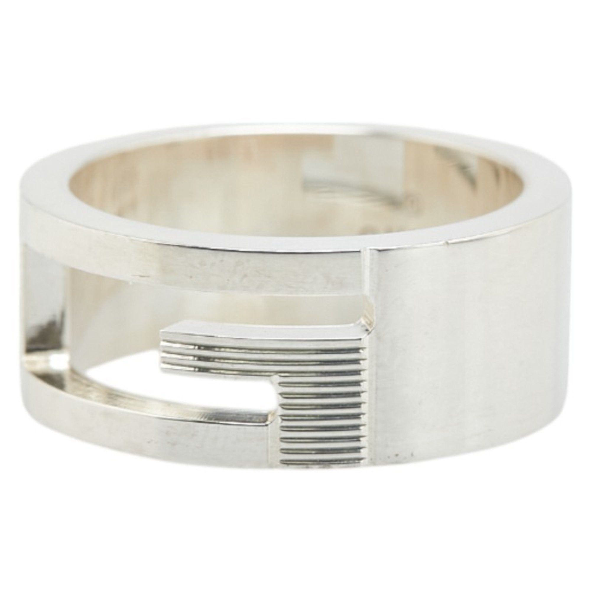 Gucci Gucci Cutout G Ring #11 SV925 Silver Women's GUCCI Size ONE SIZE - 3 Thumbnail