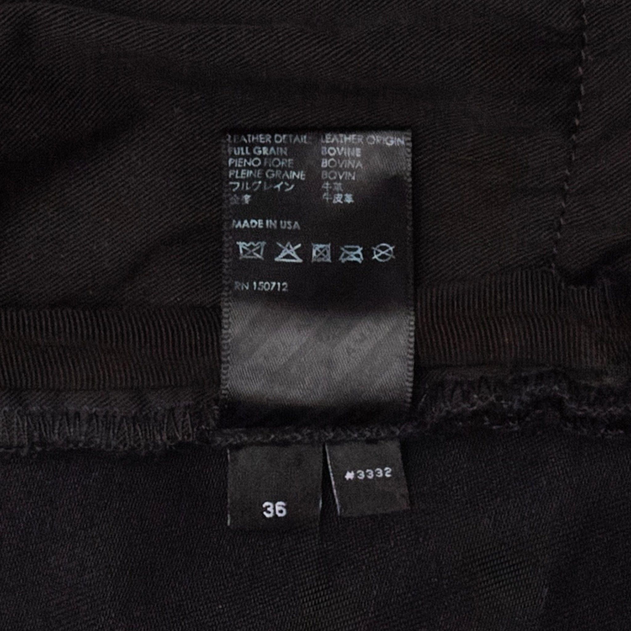 Amiri Amiri MX1 Ultrasuede Patch Jeans Aged Black Violet Size US 36 / EU 52 - 7 Thumbnail