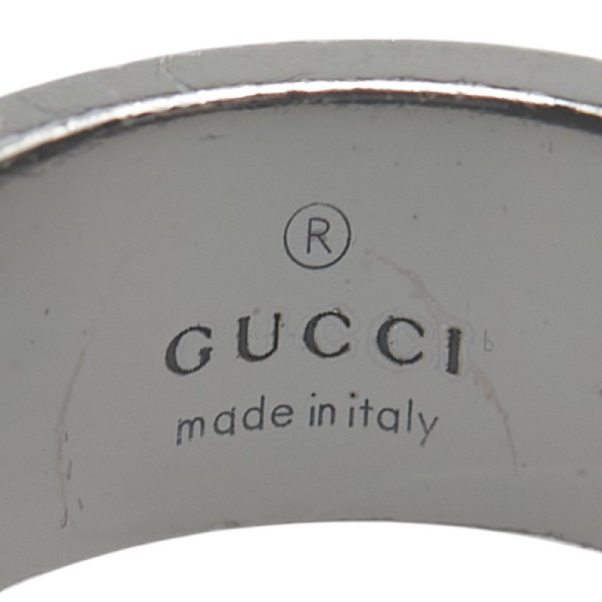 Gucci Gucci Branded G Ring #13 SV925 Silver Women's GUCCI Size ONE SIZE - 5 Thumbnail
