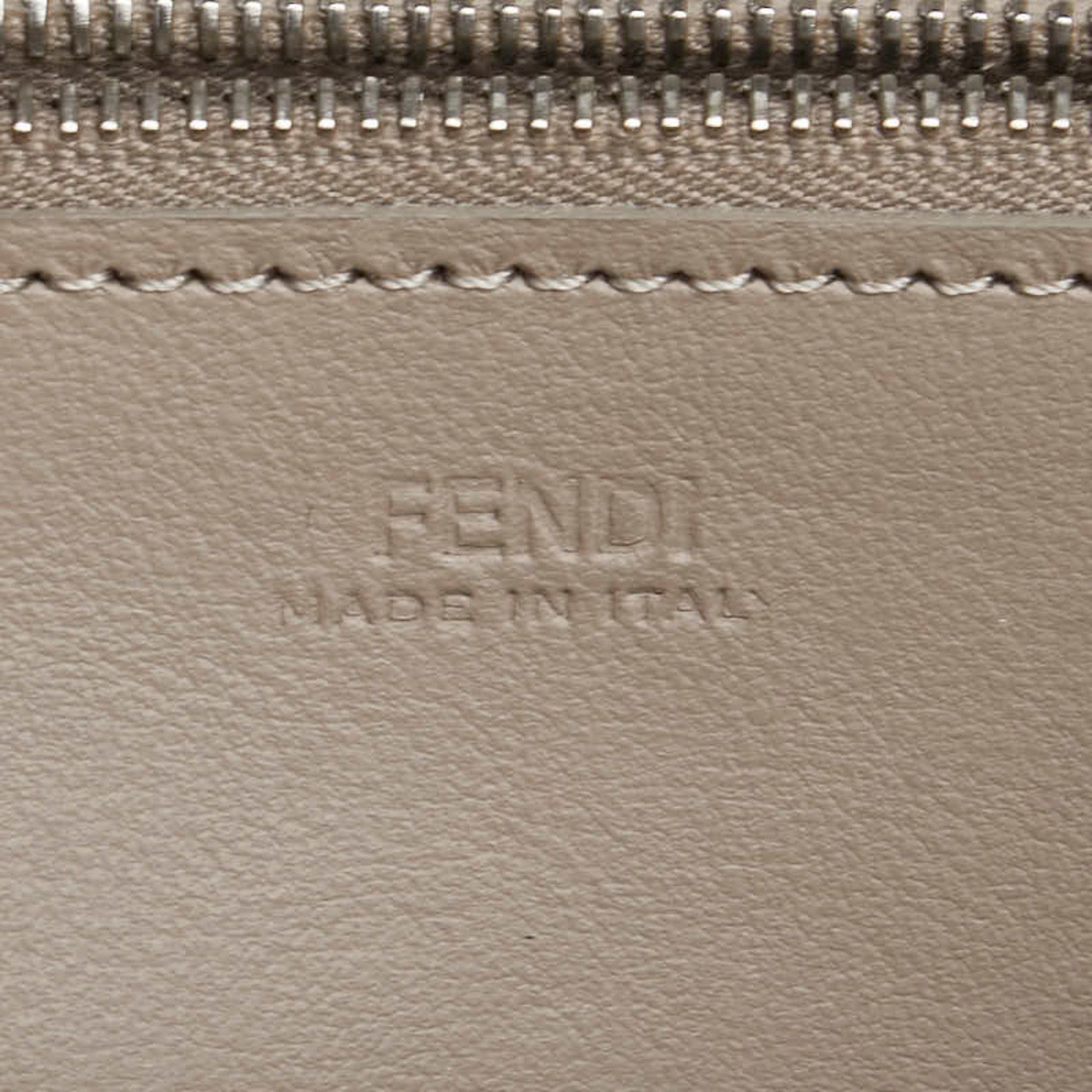 Fendi Fendi Peekaboo Long Wallet 8M0427 Light Blue Leather Women's FENDI Size ONE SIZE - 11 Thumbnail