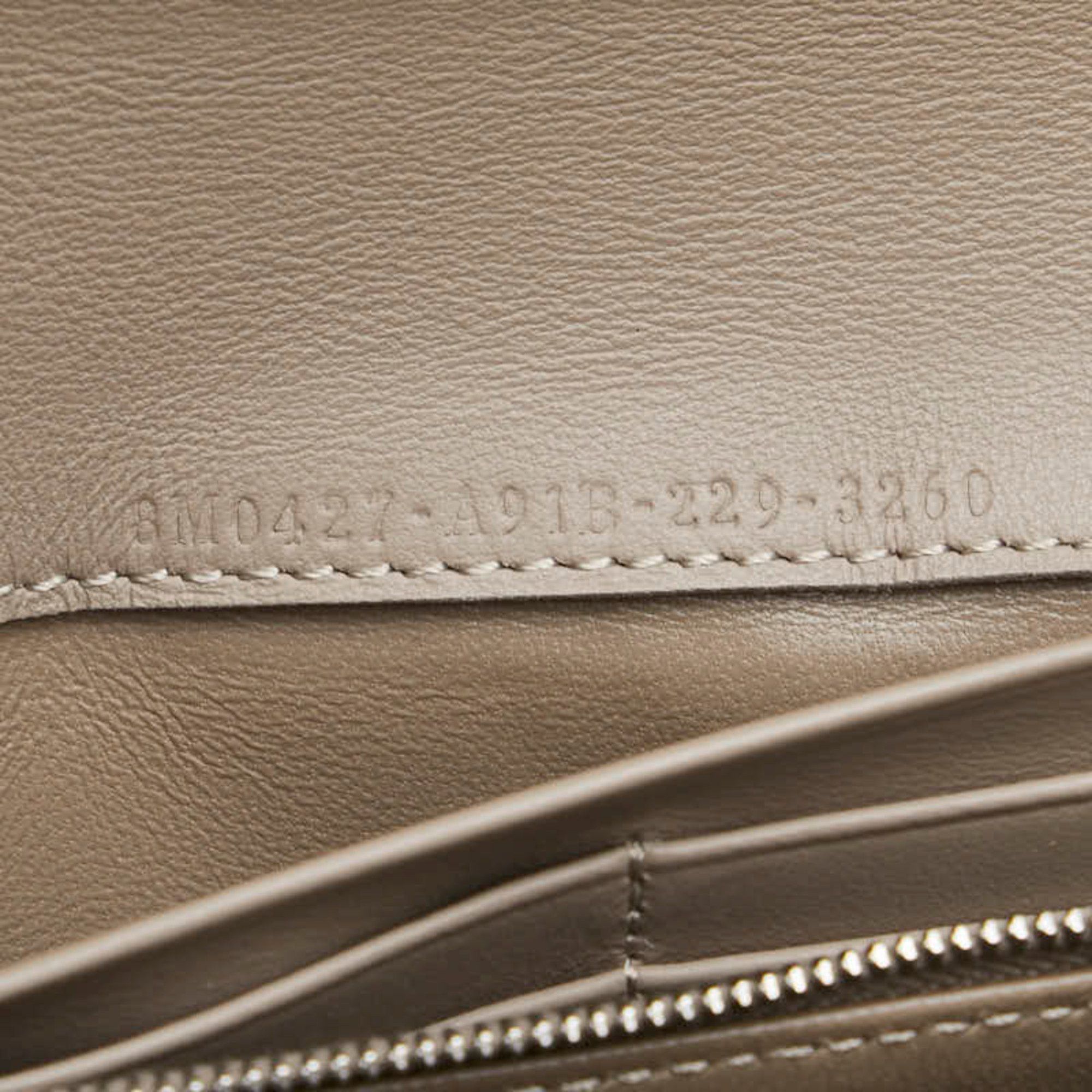 Fendi Fendi Peekaboo Long Wallet 8M0427 Light Blue Leather Women's FENDI Size ONE SIZE - 12 Thumbnail