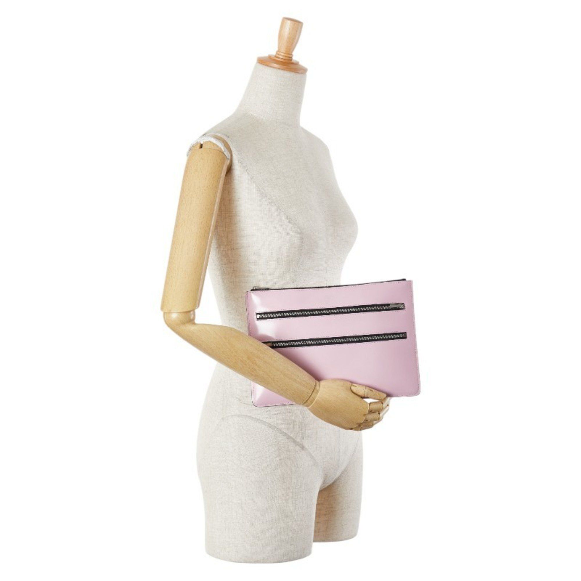 Celine Celine clutch bag in pink leather for women. Size ONE SIZE - 10 Thumbnail
