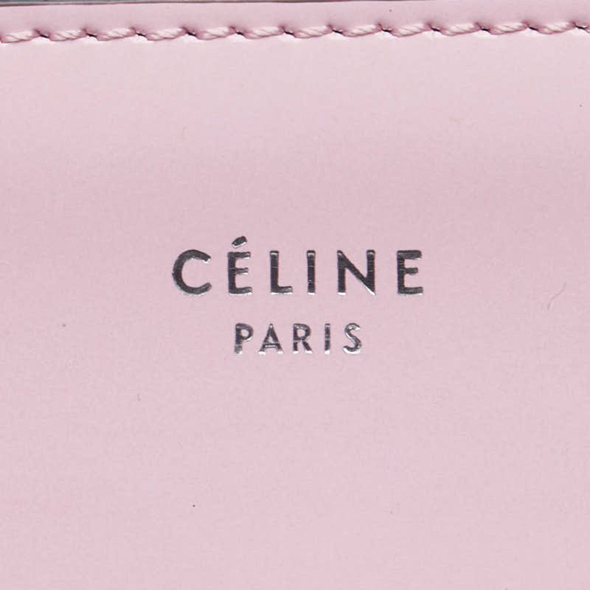 Celine Celine clutch bag in pink leather for women. Size ONE SIZE - 6 Thumbnail