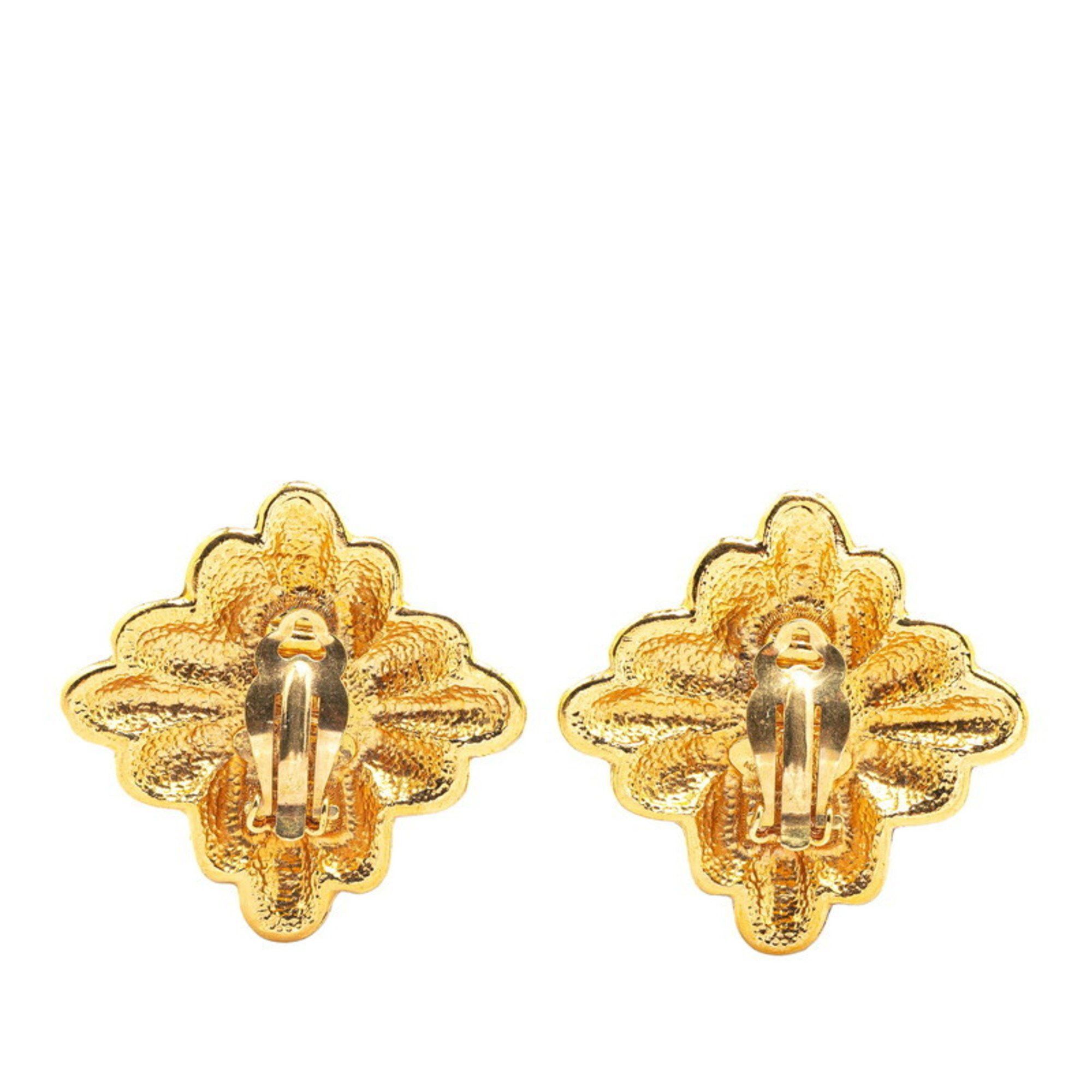 Chanel CHANEL Vintage Pearl Earrings, Gold Plated, Women's Size ONE SIZE - 2 Thumbnail