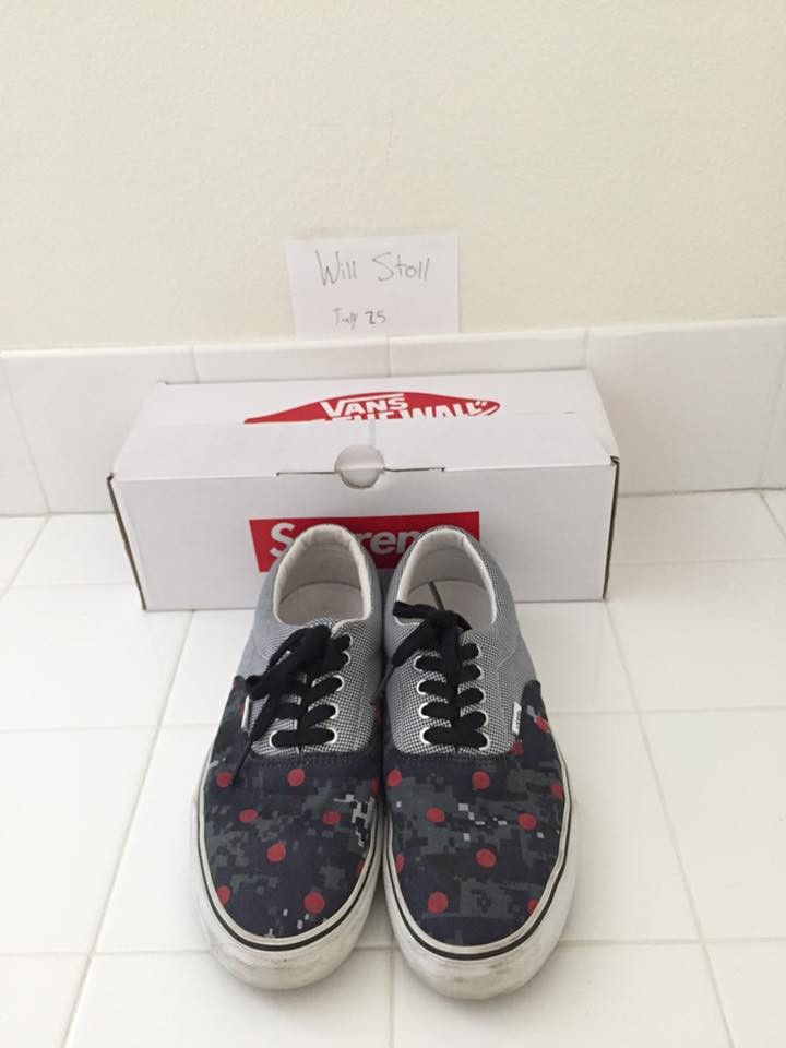 Vans X Supreme X Comme des Garçons