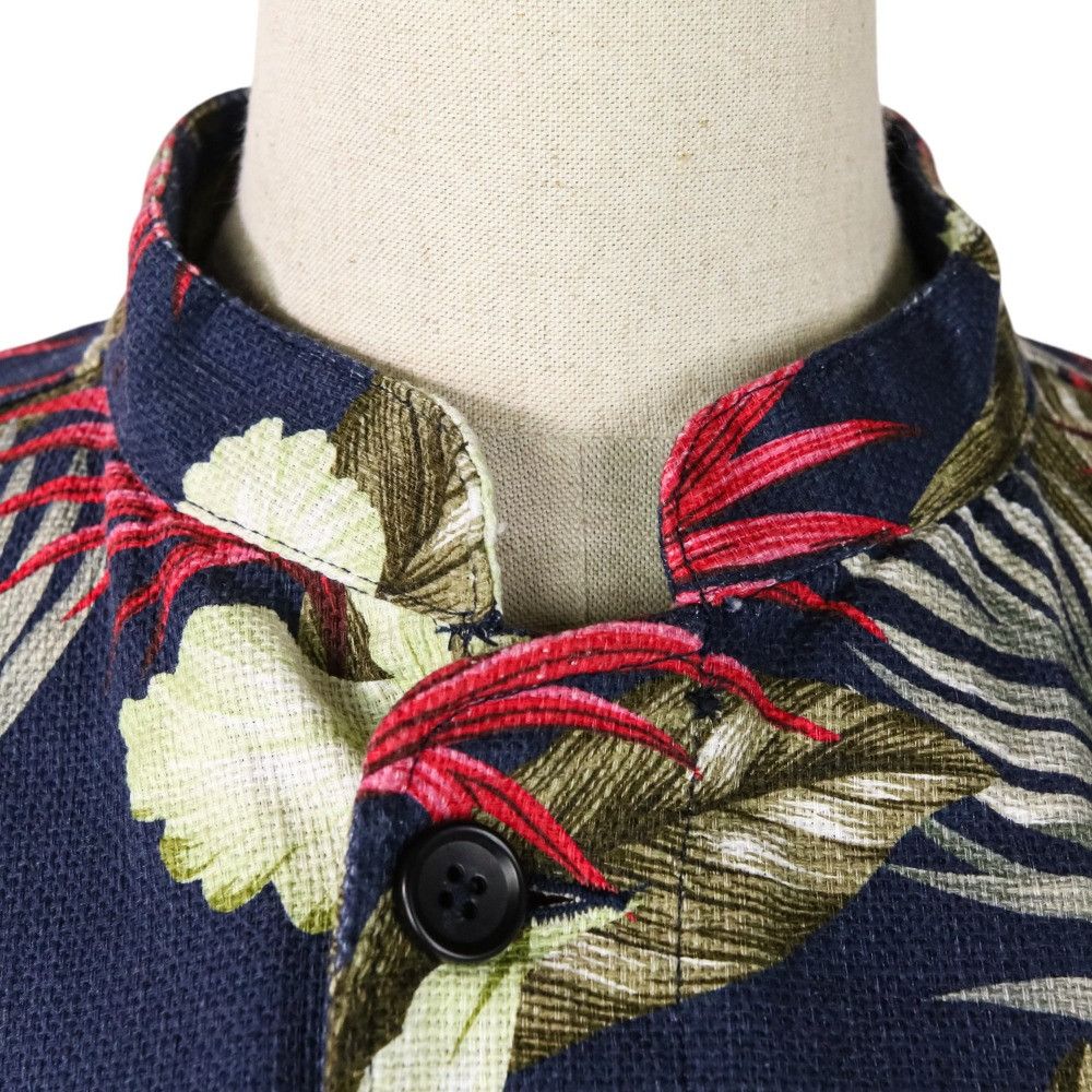 Other Other Engineered Garments DAYTON Hawaiian Floral Shirt Cotton Tops DUTY FREE for USA Size ONE SIZE - 4 Thumbnail