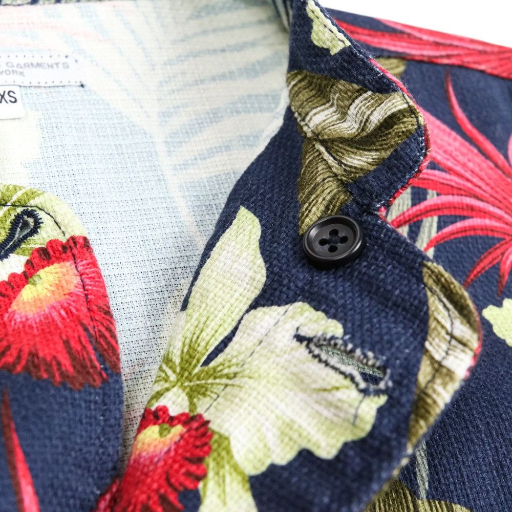 Other Other Engineered Garments DAYTON Hawaiian Floral Shirt Cotton Tops DUTY FREE for USA Size ONE SIZE - 7 Thumbnail