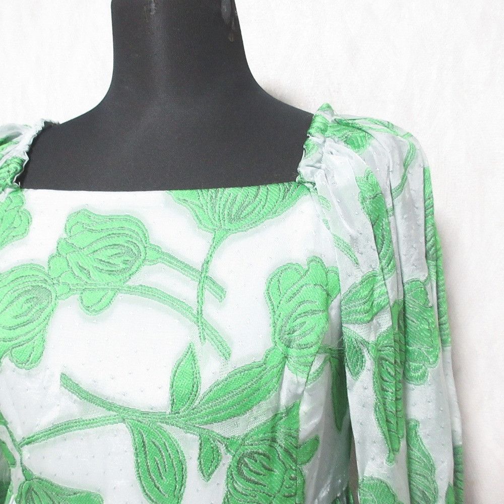 Other Other Diagram Flowe Jacquard Dress Others Dresses 0323131109 DUTY FREE for USA Size ONE SIZE - 4 Thumbnail