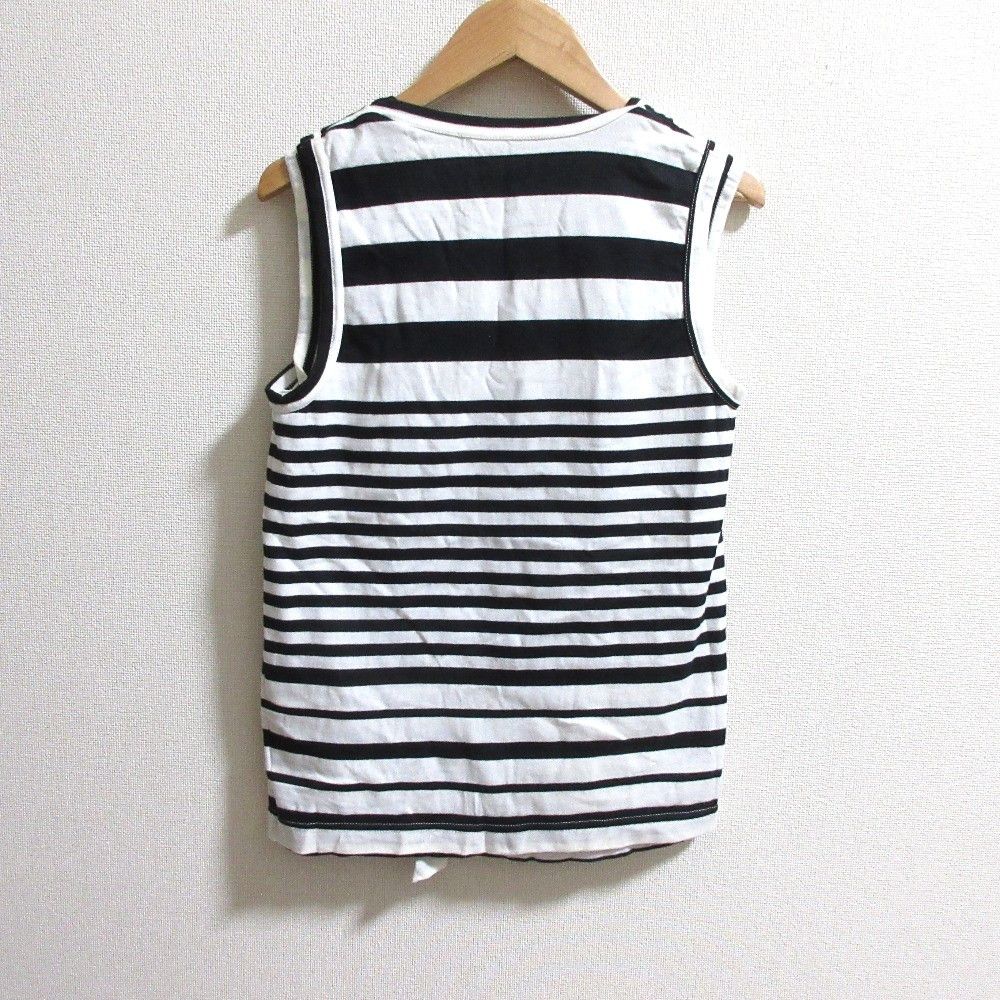 Other Other COMME des GARCONS Border Sleeveless Top Cotton Tops DUTY FREE for USA Size ONE SIZE - 2 Thumbnail