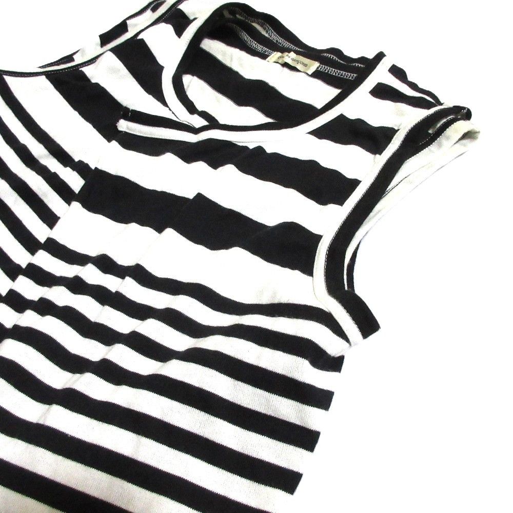 Other Other COMME des GARCONS Border Sleeveless Top Cotton Tops DUTY FREE for USA Size ONE SIZE - 5 Thumbnail