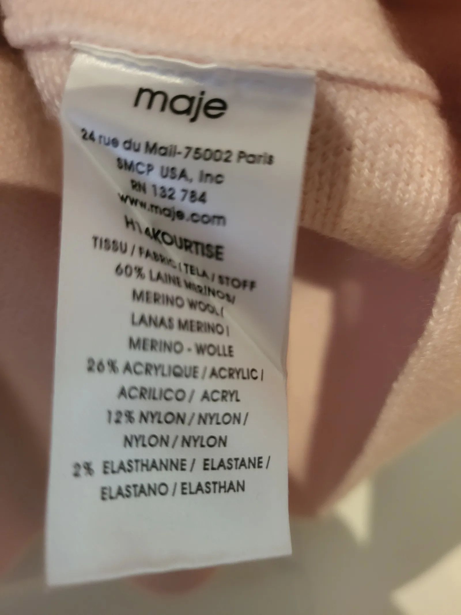 Maje Maje Sweater Size S / US 4 / IT 40 - 3 Thumbnail
