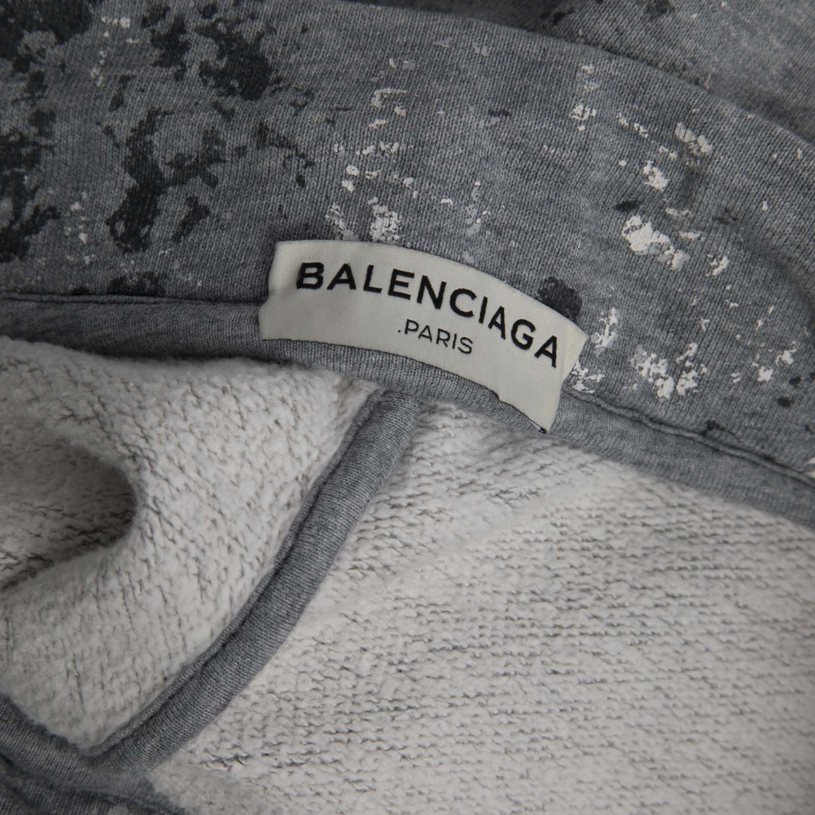 Balenciaga Grey Paint Splatter Print Joggers Size 27" / US 4 / IT 40 - 8 Thumbnail