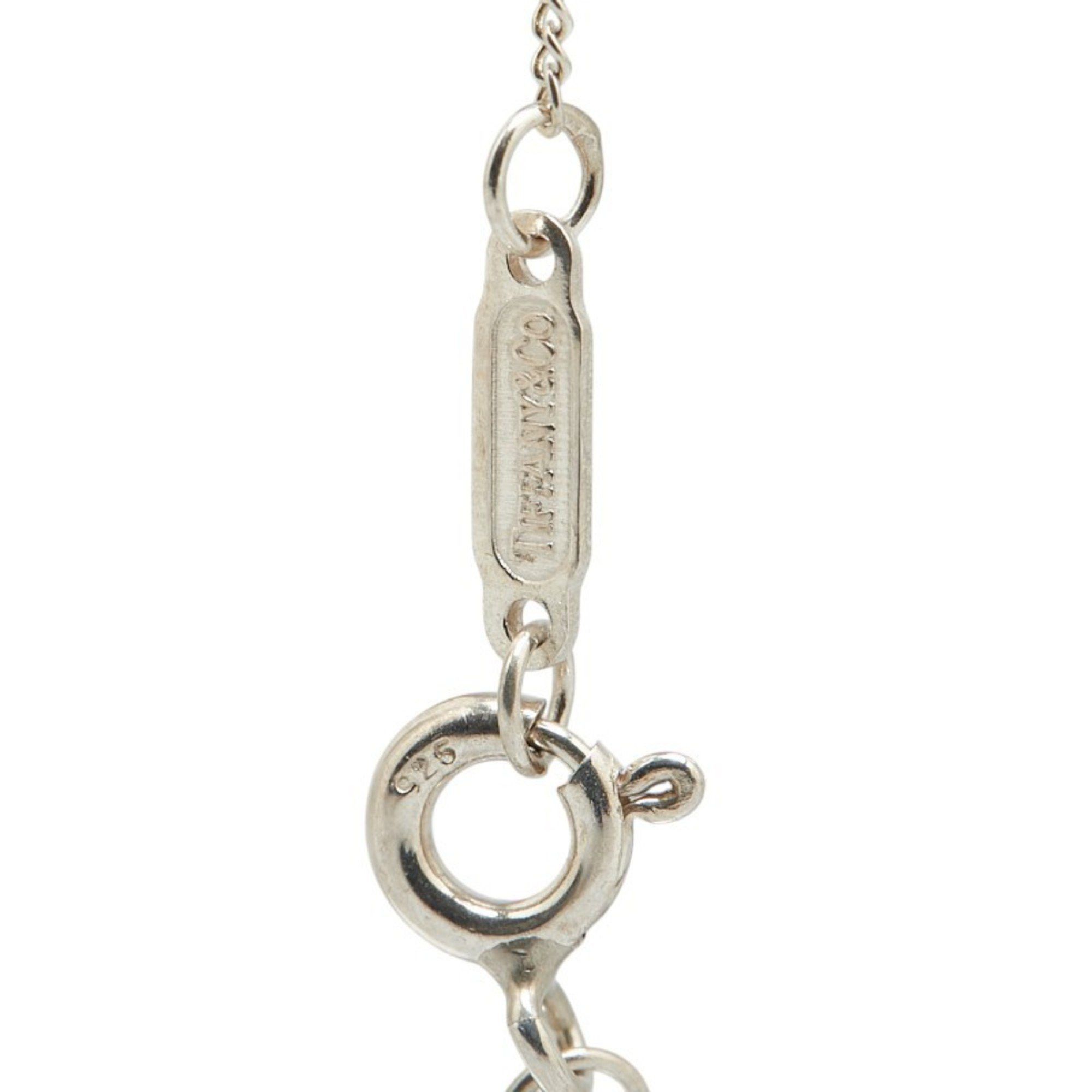 Tiffany & Co. Triple Heart Necklace in 925 Sterling Silver for Women.