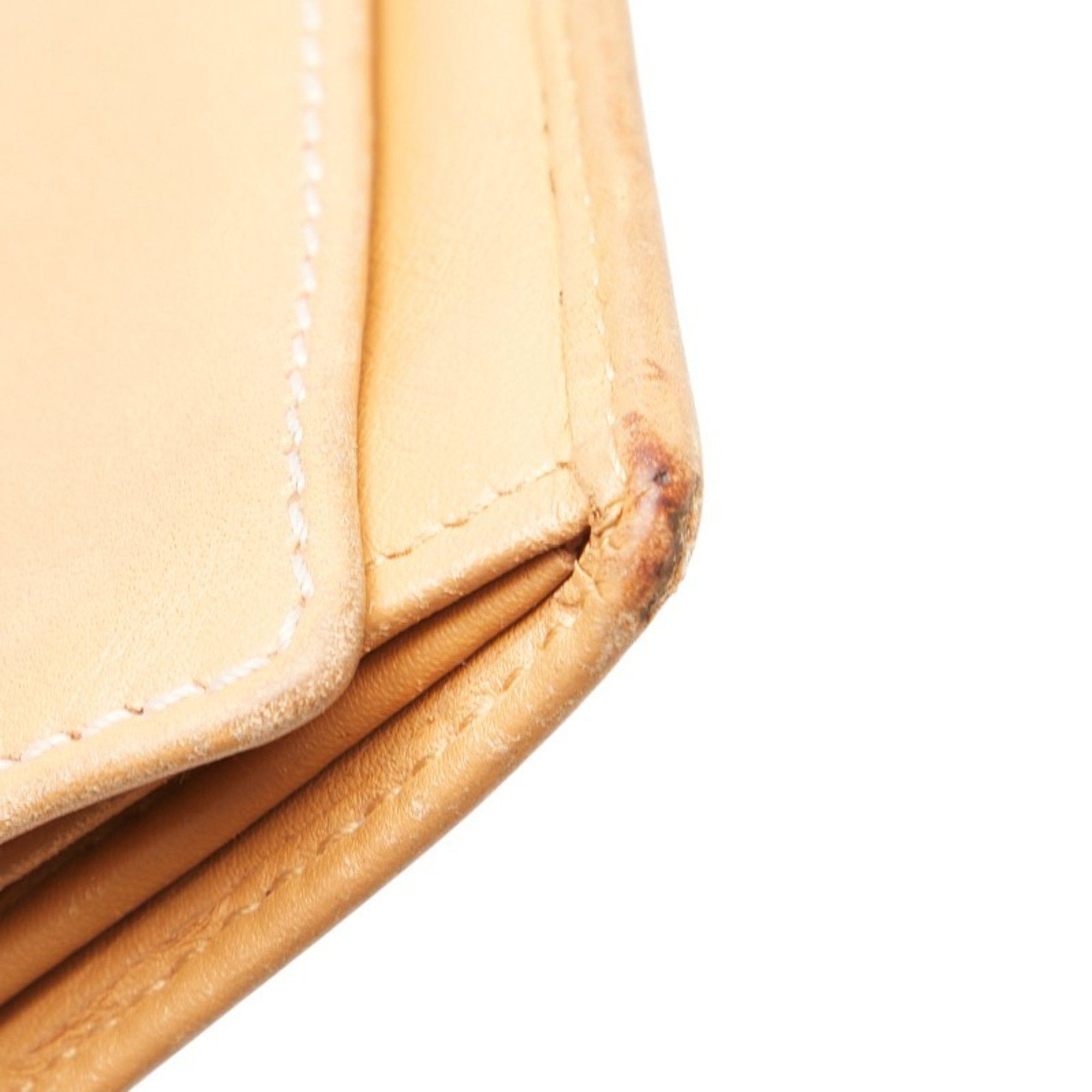 LOEWE Anagram Long Wallet in Beige Leather and Suede for Women