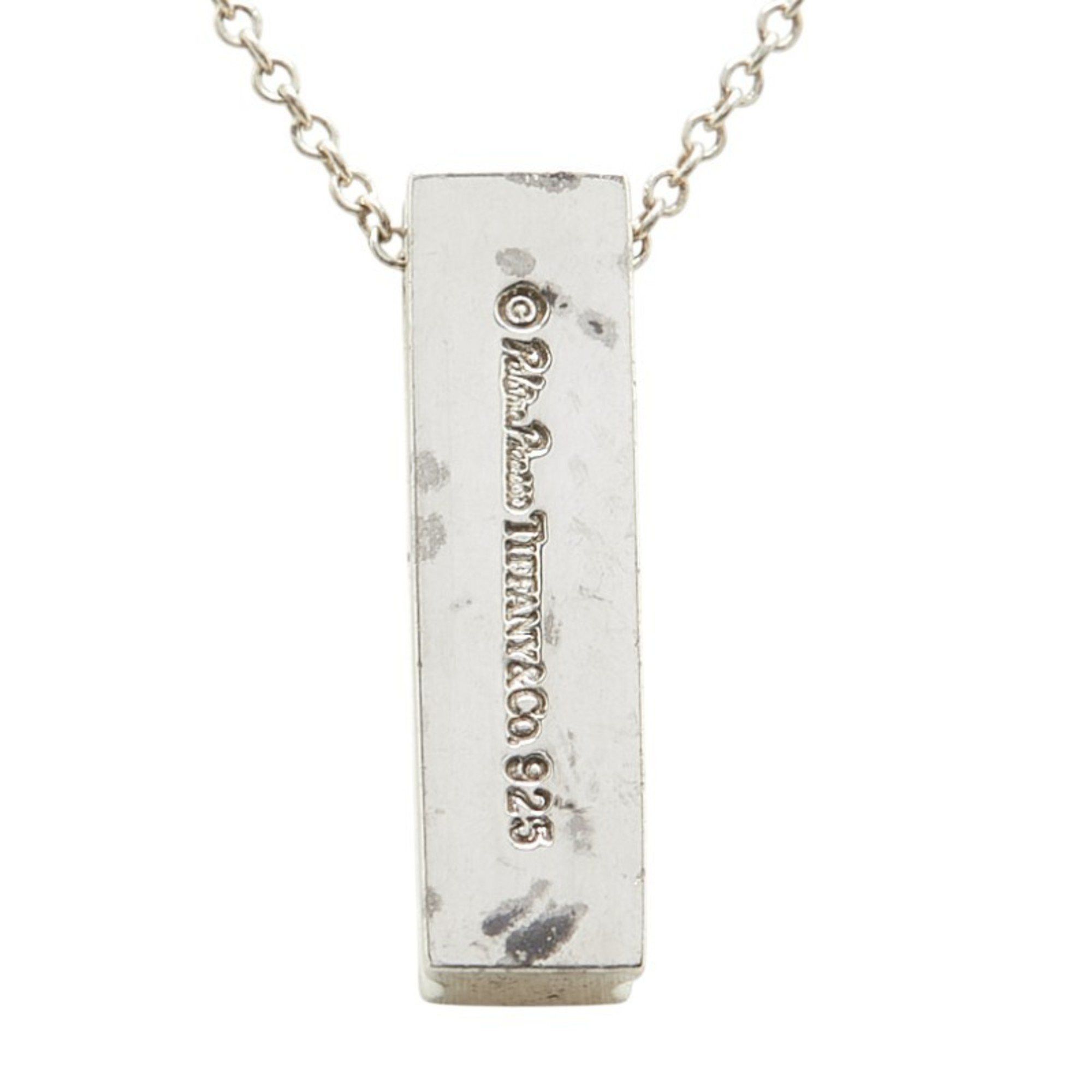Tiffany & Co. Tiffany & Co. Kiss Bar single diamond necklace in 925 silver for women. TIFFANY Size ONE SIZE - 3 Thumbnail