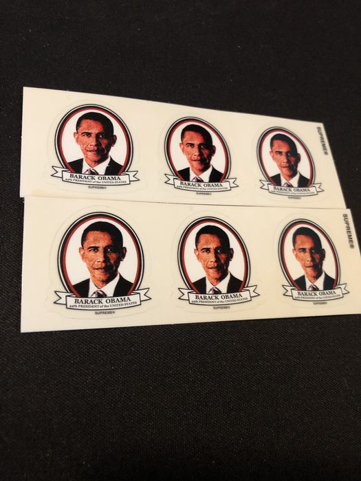 Supreme Supreme President Obama Sticker Grailed