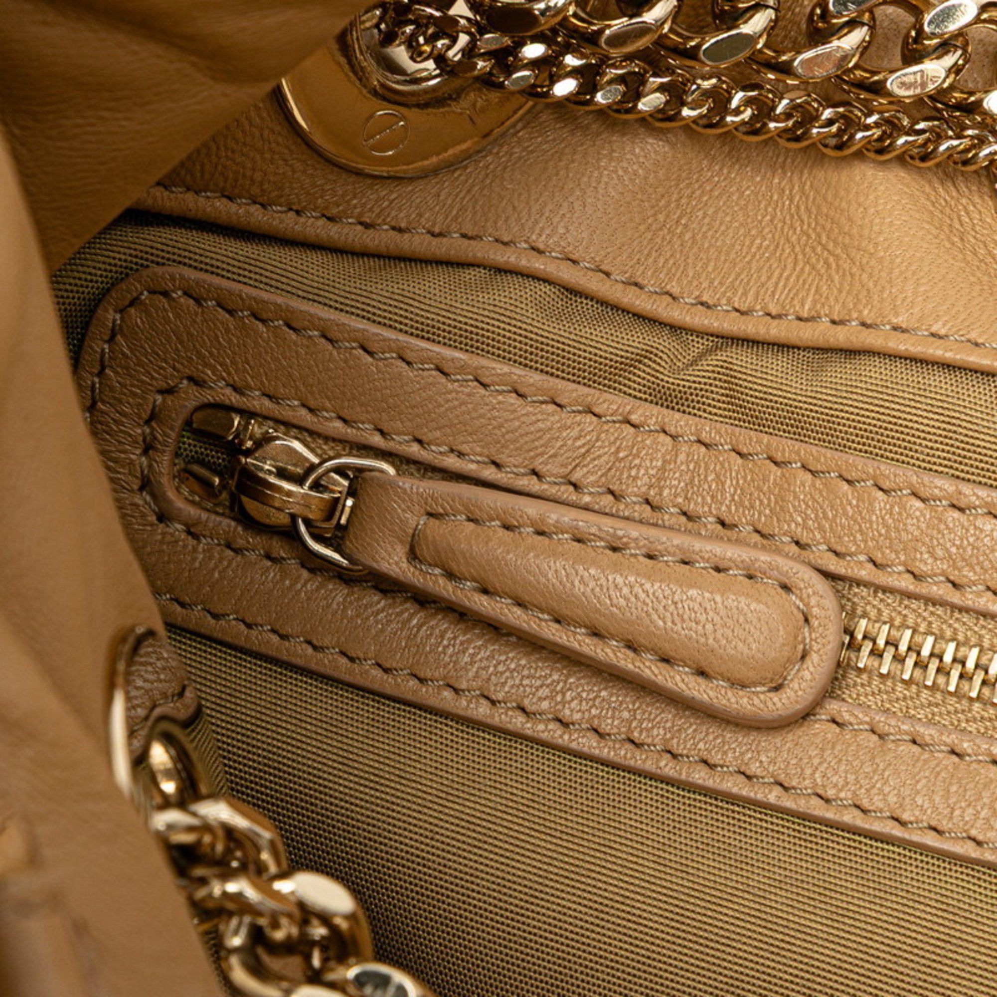 Dior Christian Dior Dior Cannage Lady handbag tote bag in brown and beige lambskin for women. Size ONE SIZE - 10 Thumbnail