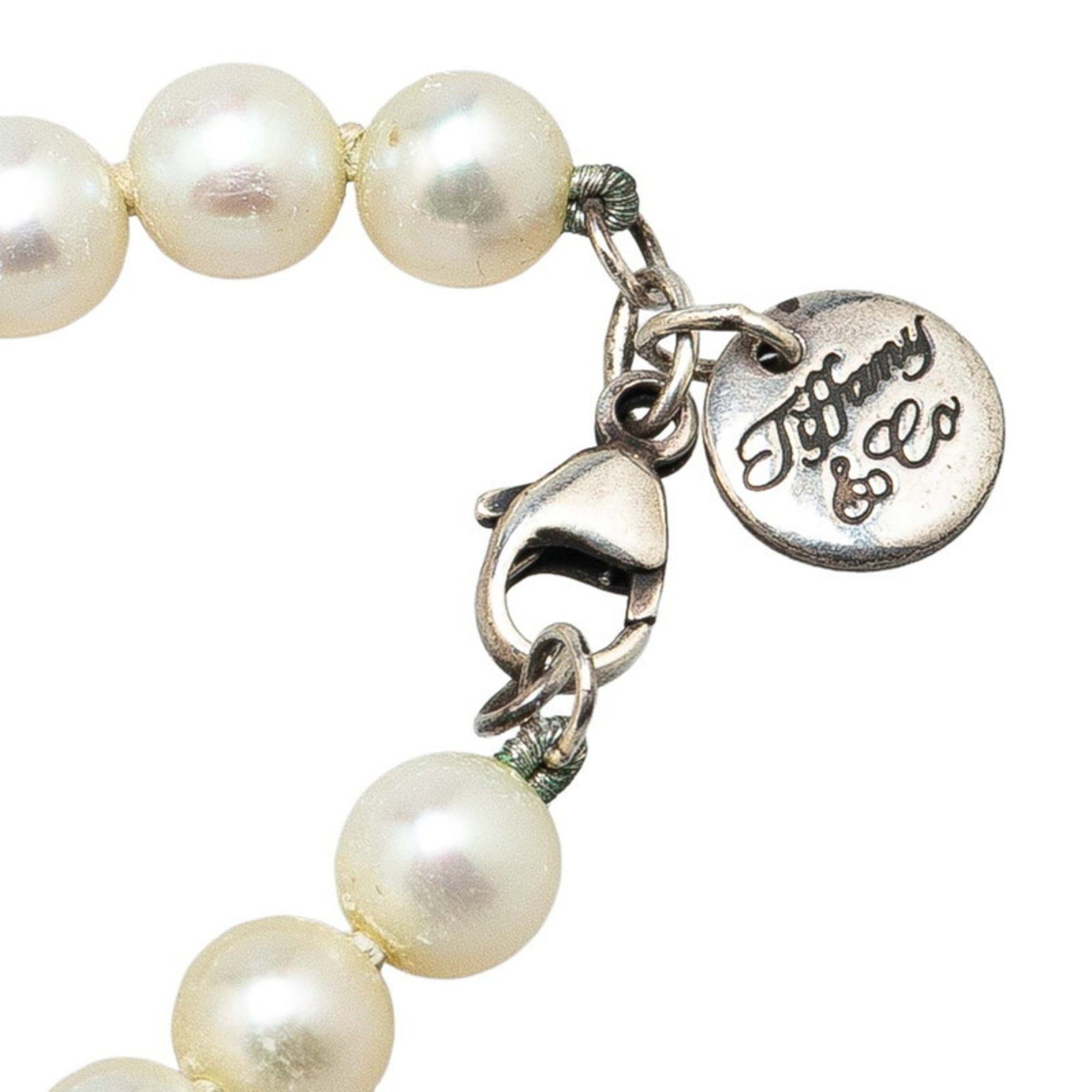 Tiffany & Co. Tiffany & Co. White Pearl Necklace in 925 Sterling Silver for Women Size ONE SIZE - 3 Thumbnail