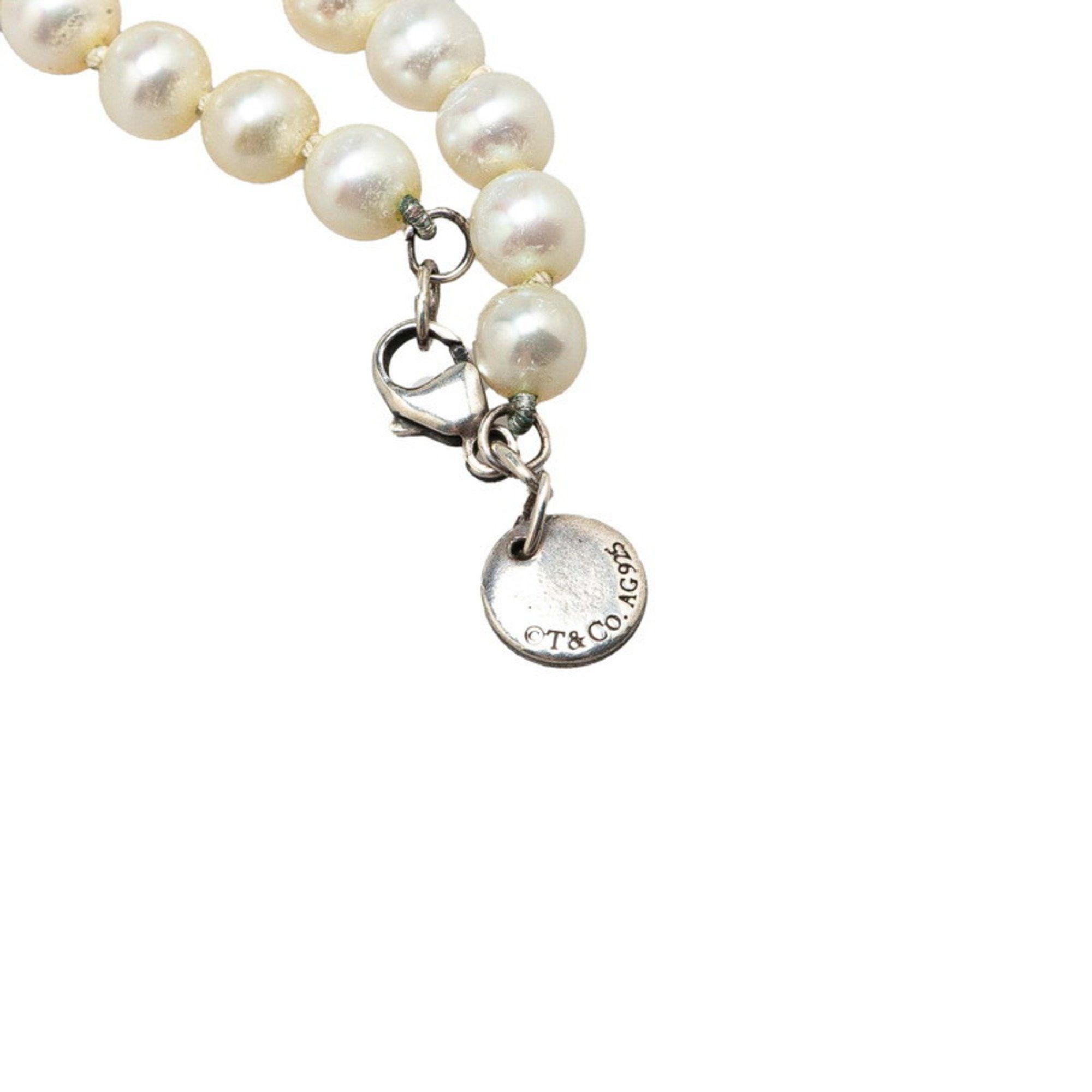 Tiffany & Co. Tiffany & Co. White Pearl Necklace in 925 Sterling Silver for Women Size ONE SIZE - 4 Thumbnail